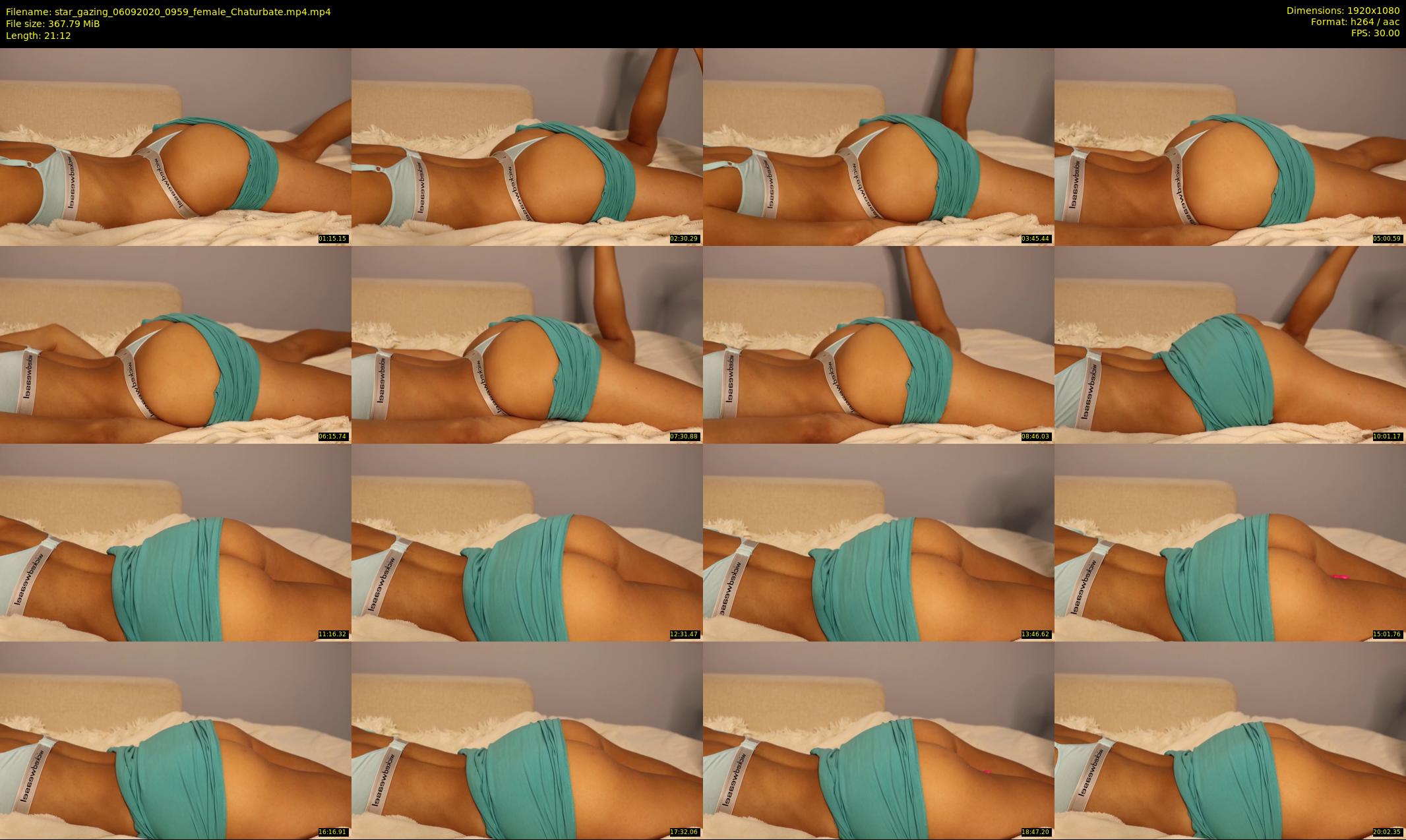 star_gazing — 22 minute Chaturbate female cam show recording, 1080p, Sep 6, 2020