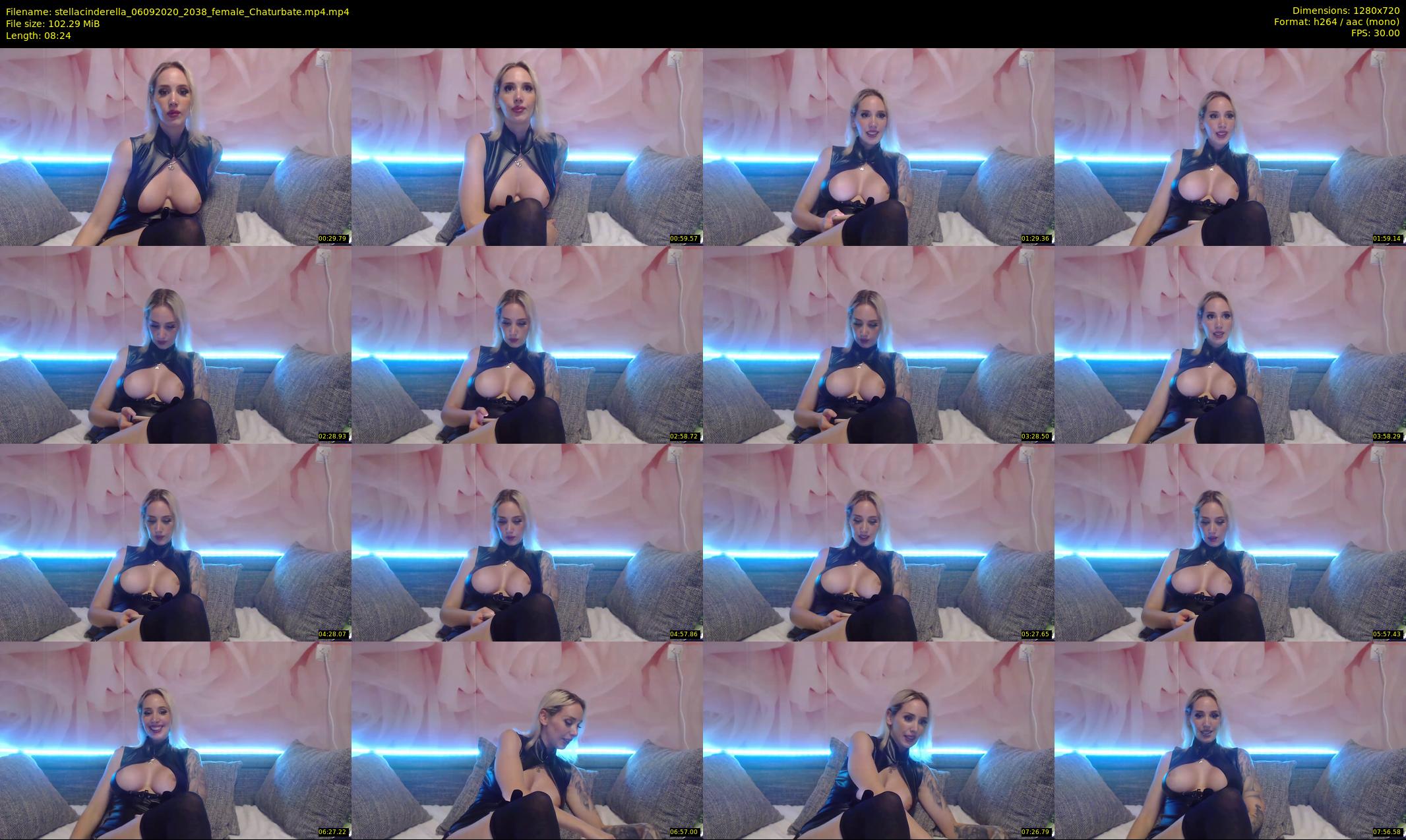 stellacinderella — 9 minute Chaturbate female cam show recording, 720p, Sep 6, 2020