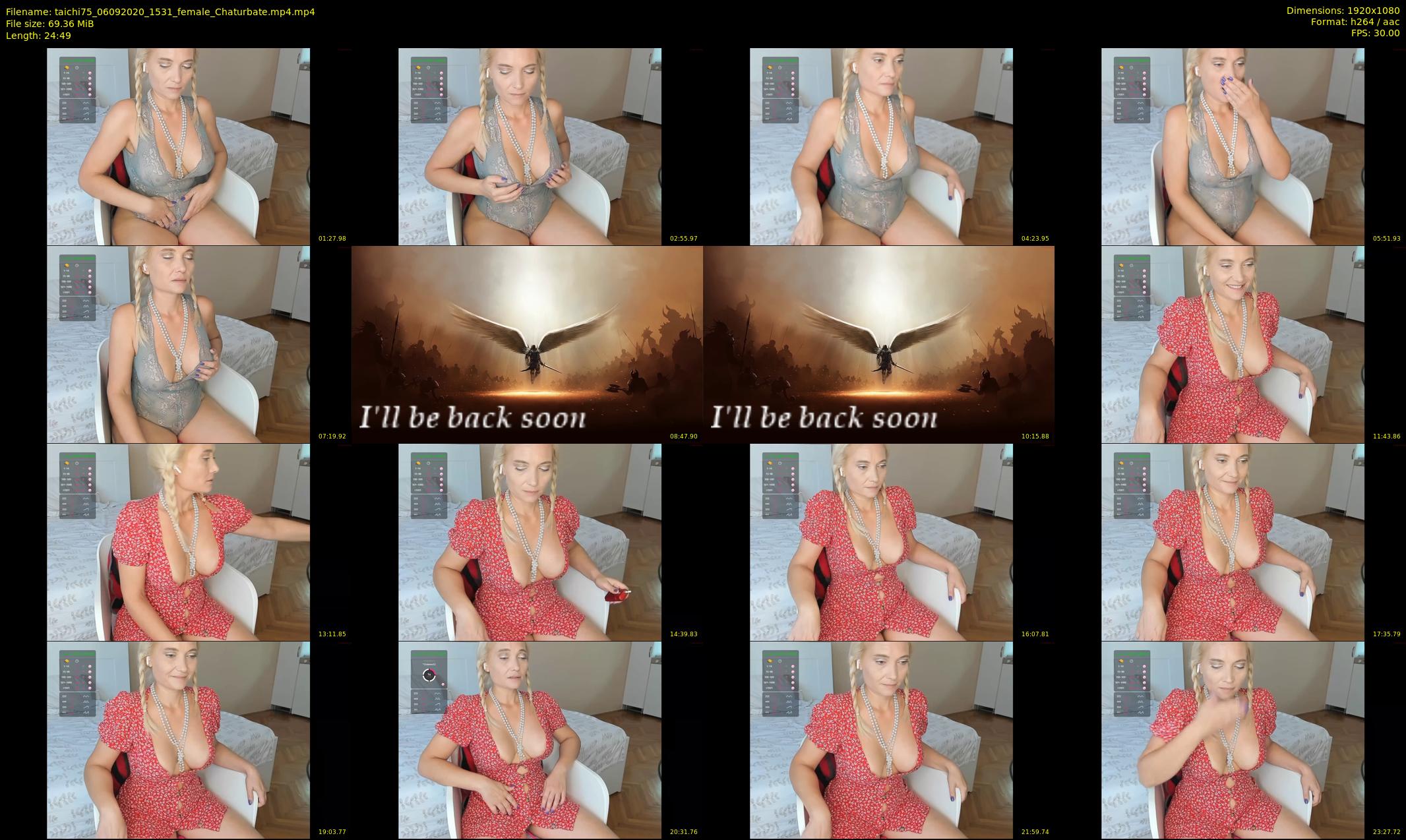 taichi75 — 25 minute Chaturbate female cam show recording, 1080p, Sep 6, 2020