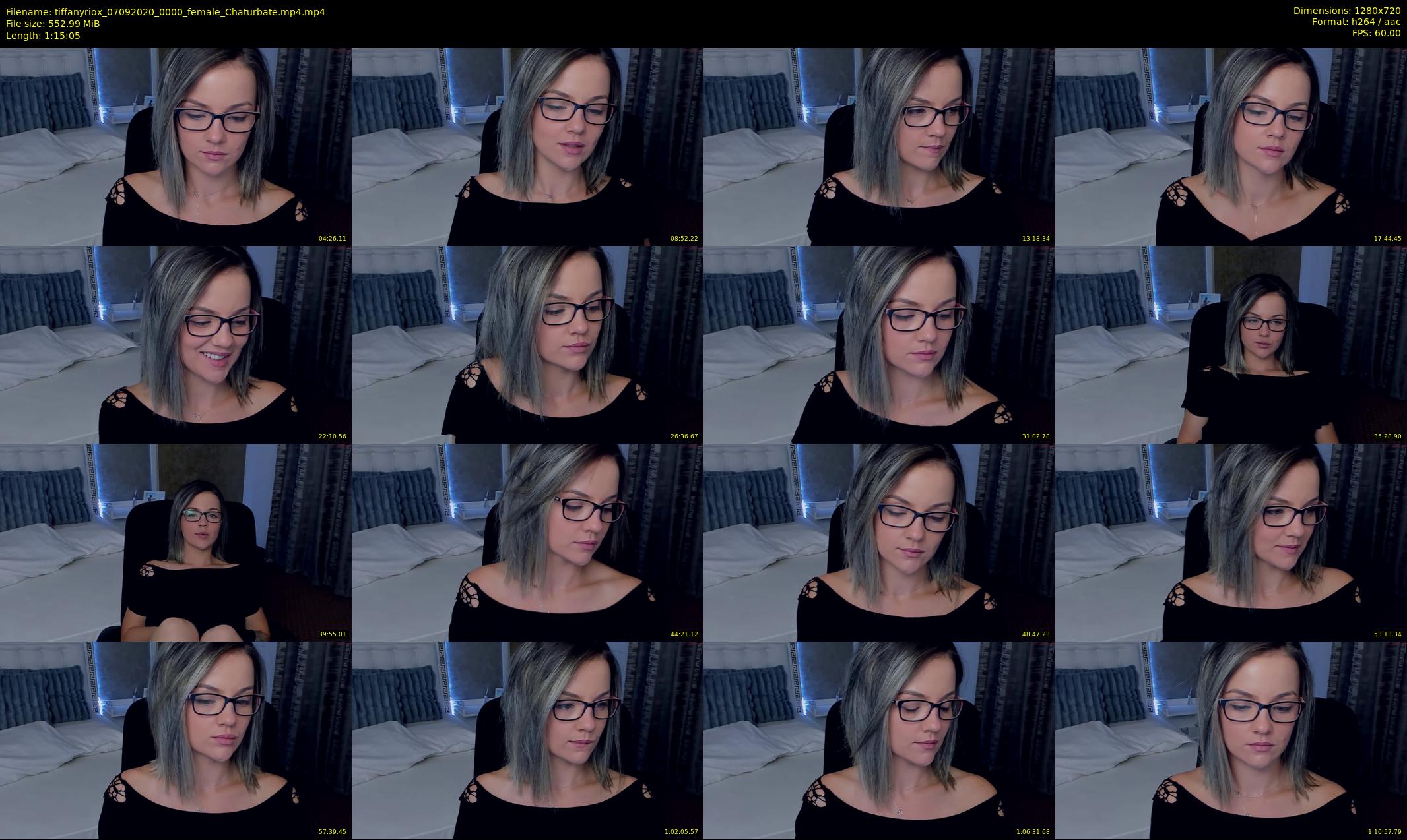tiffanyriox — 76 minute Chaturbate female cam show recording, 720p, Sep 7, 2020
