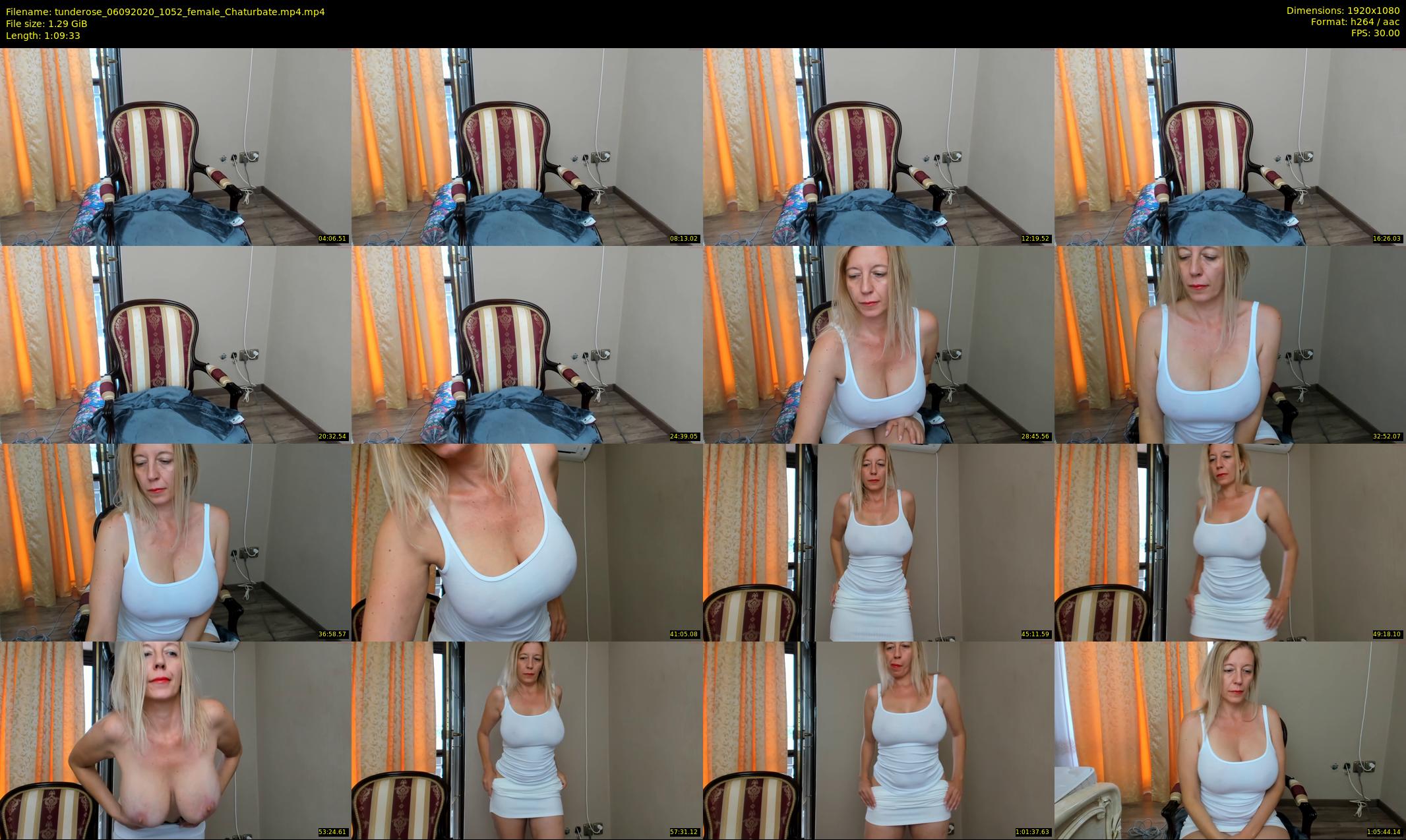 tunderose — 70 minute Chaturbate female cam show recording, 1080p, Sep 6, 2020