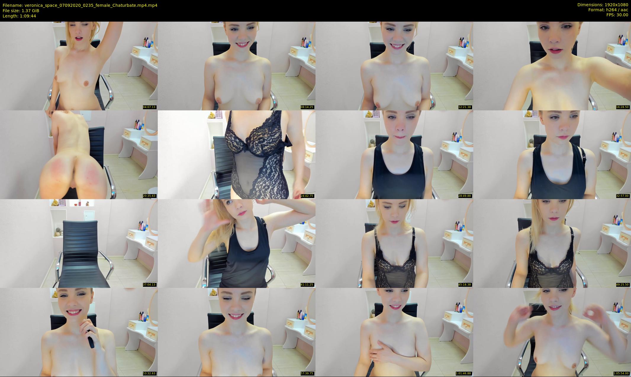 veronica_space — 70 minute Chaturbate female cam show recording, 1080p, Sep 7, 2020