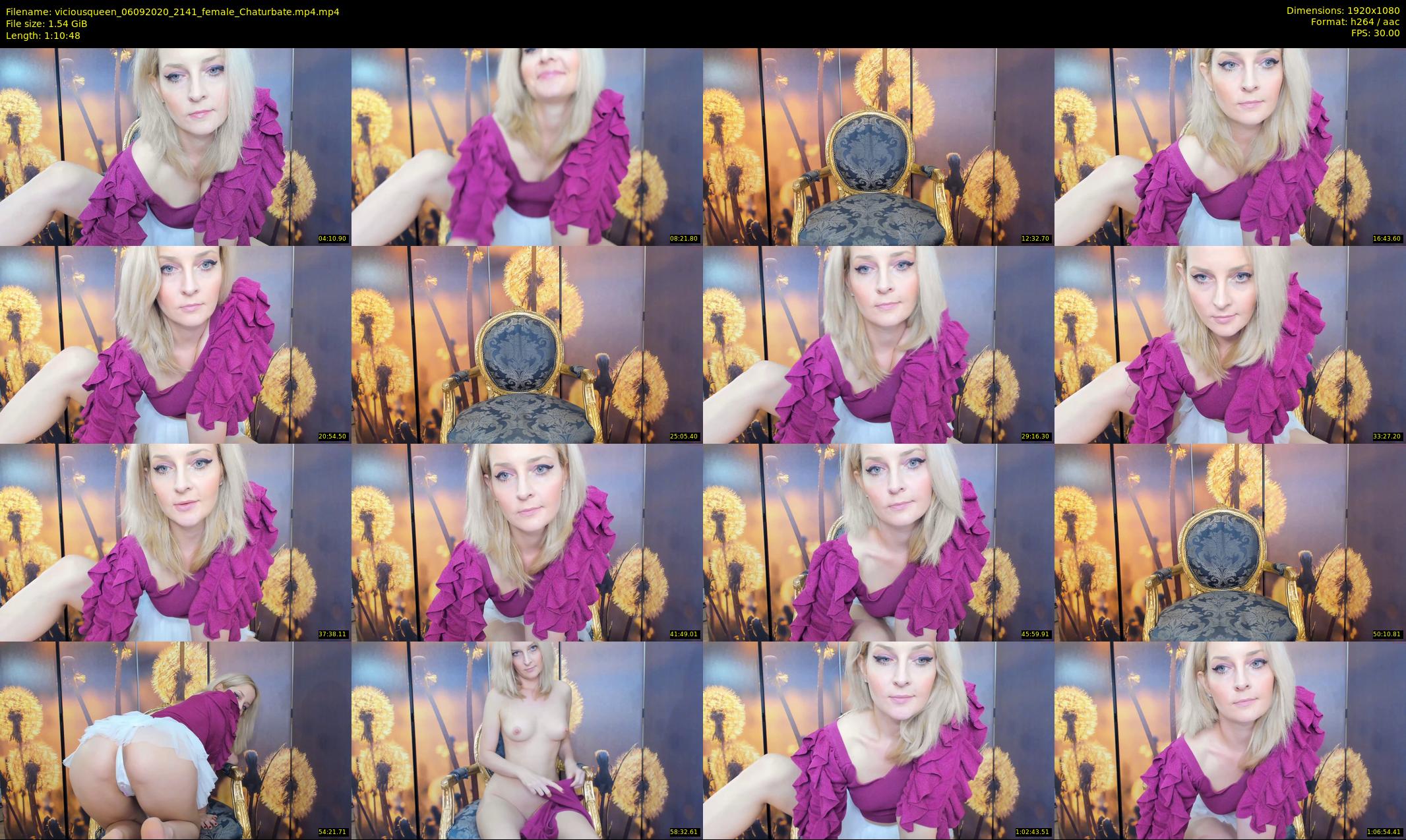 viciousqueen — 71 minute Chaturbate female cam show recording, 1080p, Sep 6, 2020