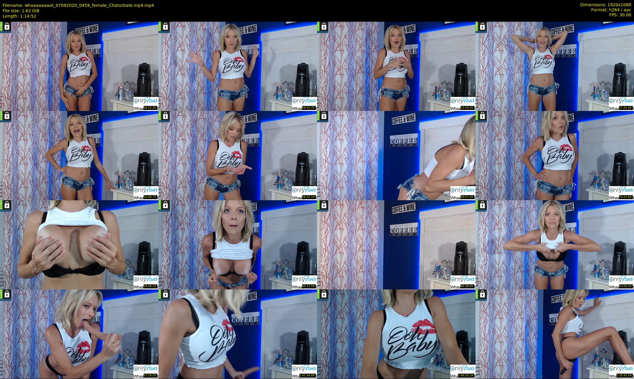 whaaaaaaaat — 75 minute Chaturbate couple cam show recording, 1080p, Sep 7, 2020