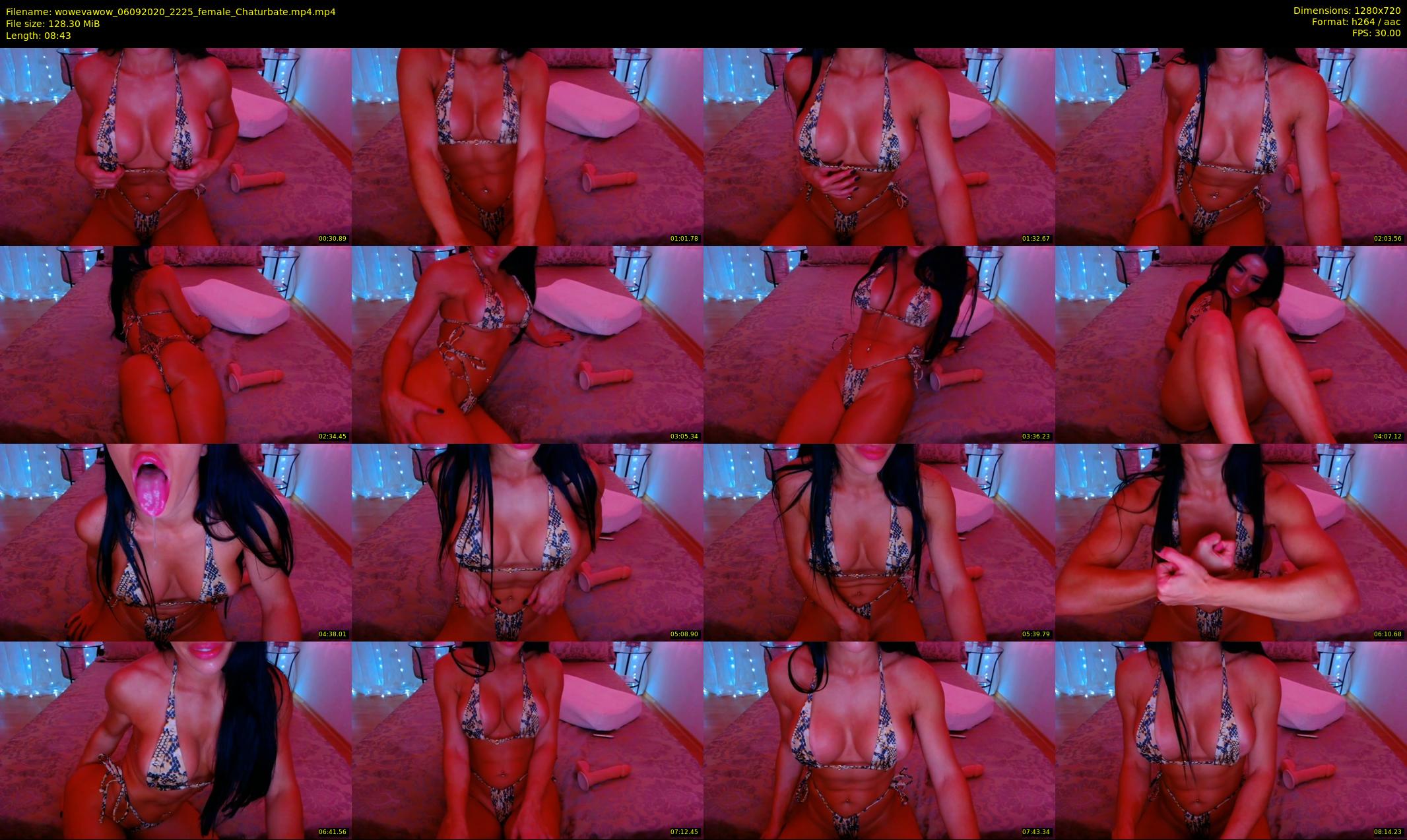 wowevawow — 9 minute Chaturbate female cam show recording, 720p, Sep 6, 2020