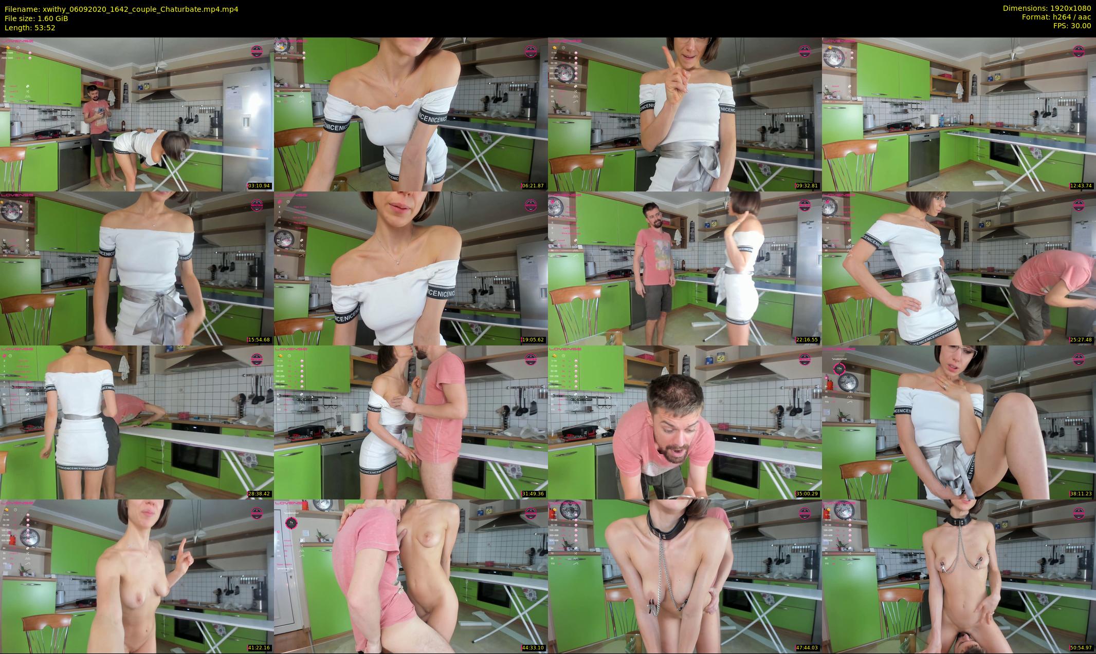 xwithy — 54 minute Chaturbate female cam show recording, 1080p, Sep 6, 2020