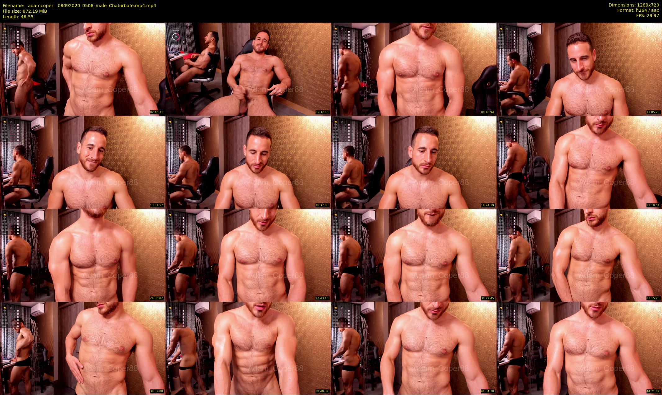 _adamcoper_ — 47 minute Chaturbate male cam show recording, 720p, Sep 8, 2020