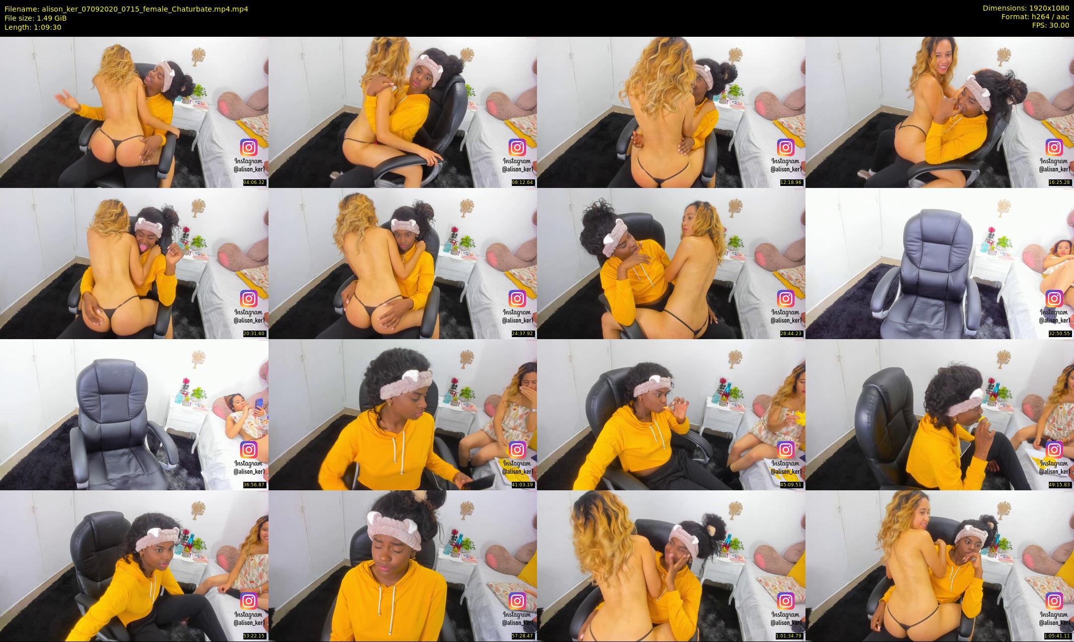 alison_ker — 70 minute Chaturbate female cam show recording, 1080p, Sep 7, 2020