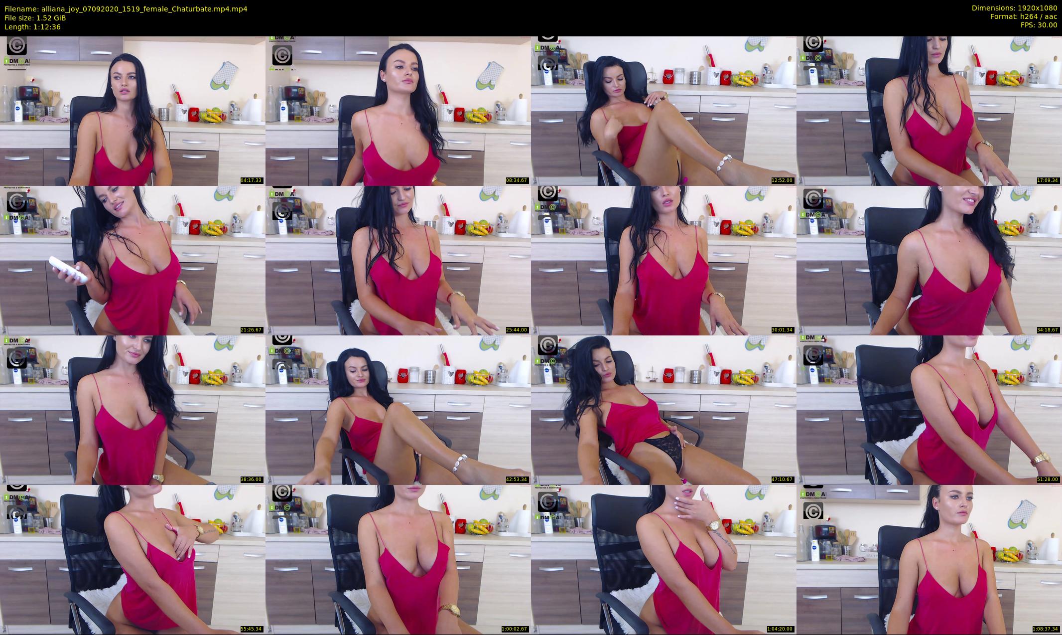alliana_joy — 73 minute Chaturbate female cam show recording, 1080p, Sep 7, 2020