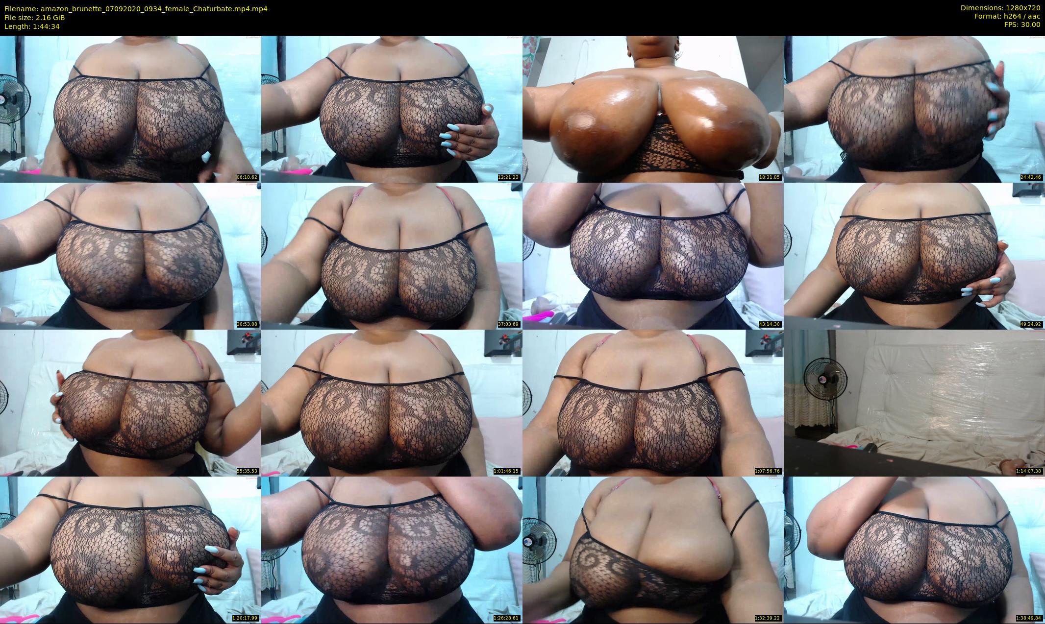 amazon_brunette — 105 minute Chaturbate female cam show recording, 720p, Sep 7, 2020
