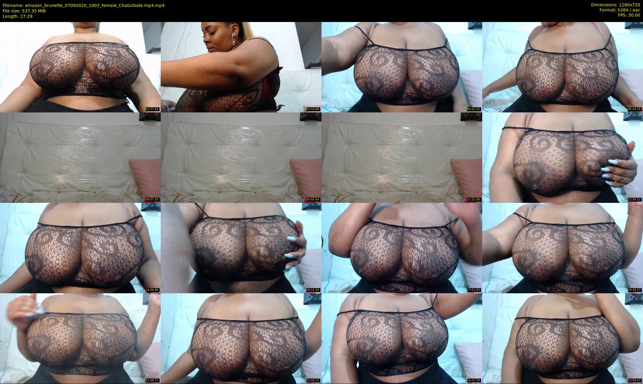 amazon_brunette — 28 minute Chaturbate female cam show recording, 720p, Sep 7, 2020