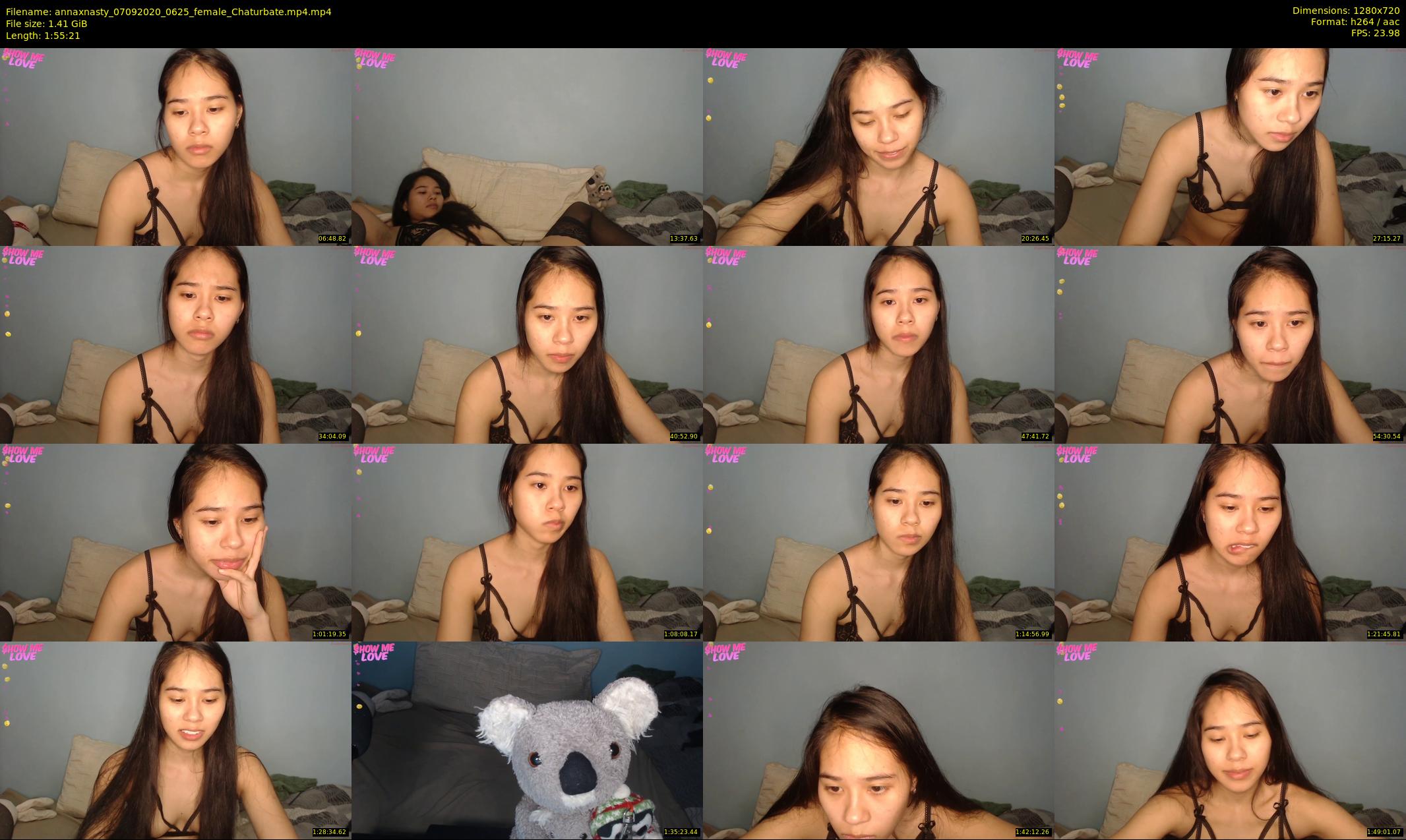 annaxnasty — 116 minute Chaturbate female cam show recording, 720p, Sep 7, 2020
