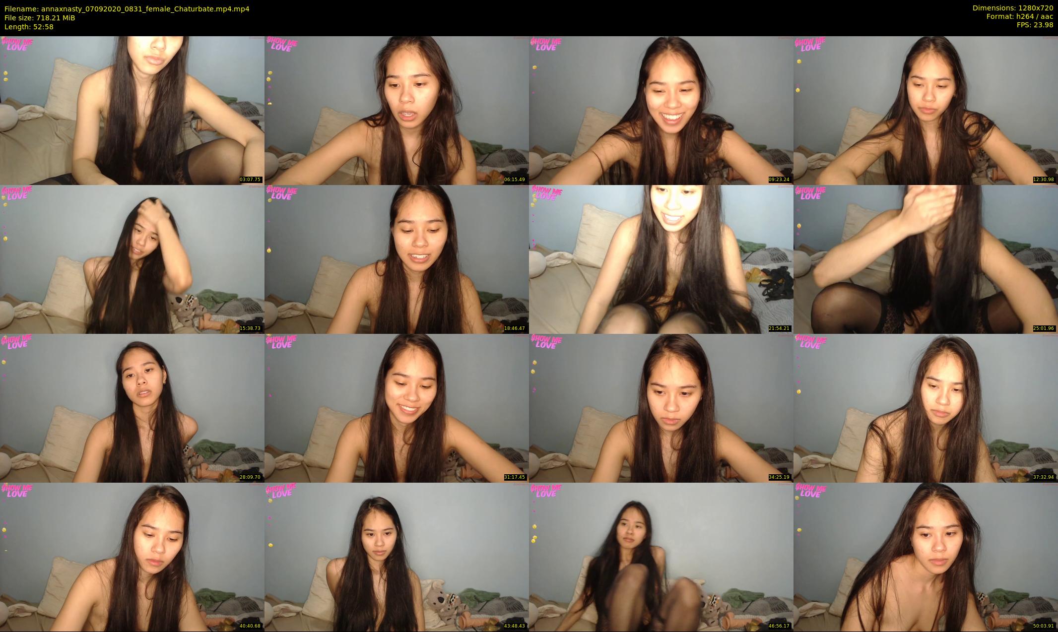 annaxnasty — 53 minute Chaturbate female cam show recording, 720p, Sep 7, 2020