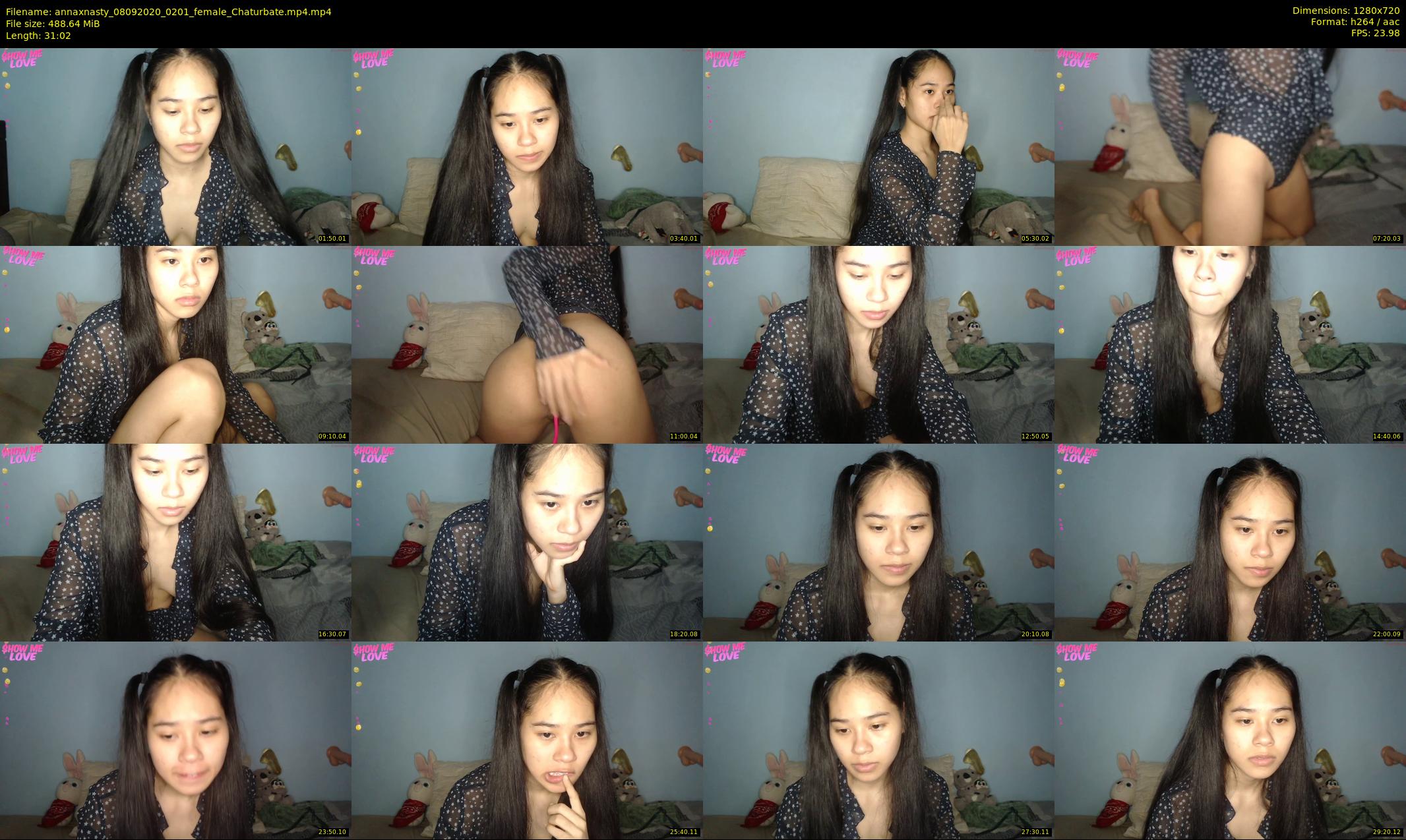 annaxnasty — 32 minute Chaturbate female cam show recording, 720p, Sep 8, 2020
