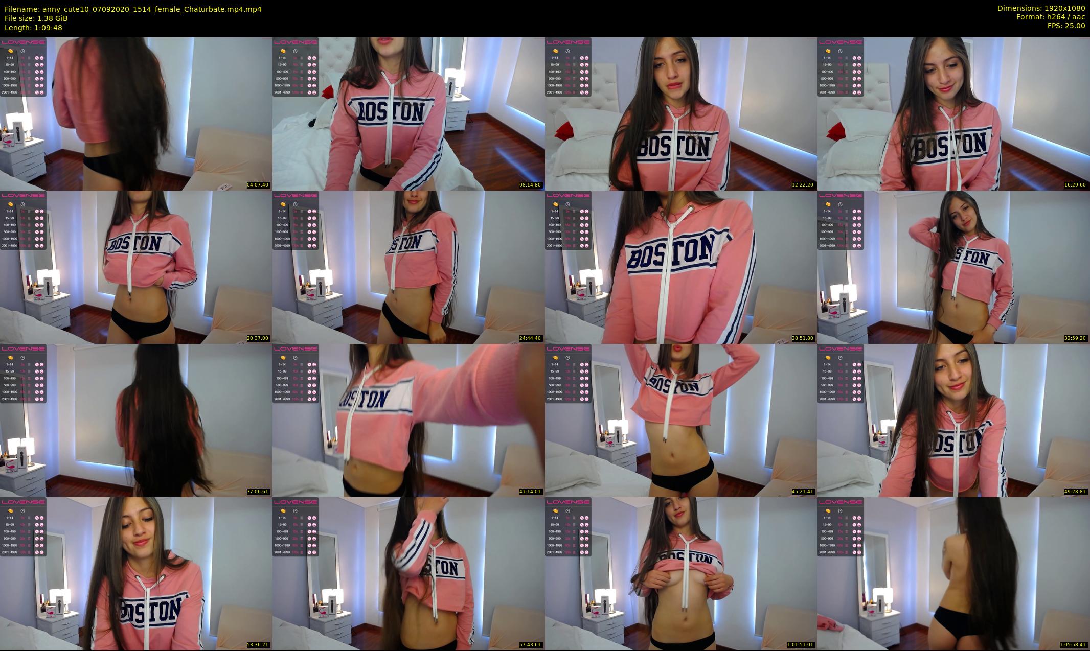 anny_cute10 — 70 minute Chaturbate female cam show recording, 1080p, Sep 7, 2020