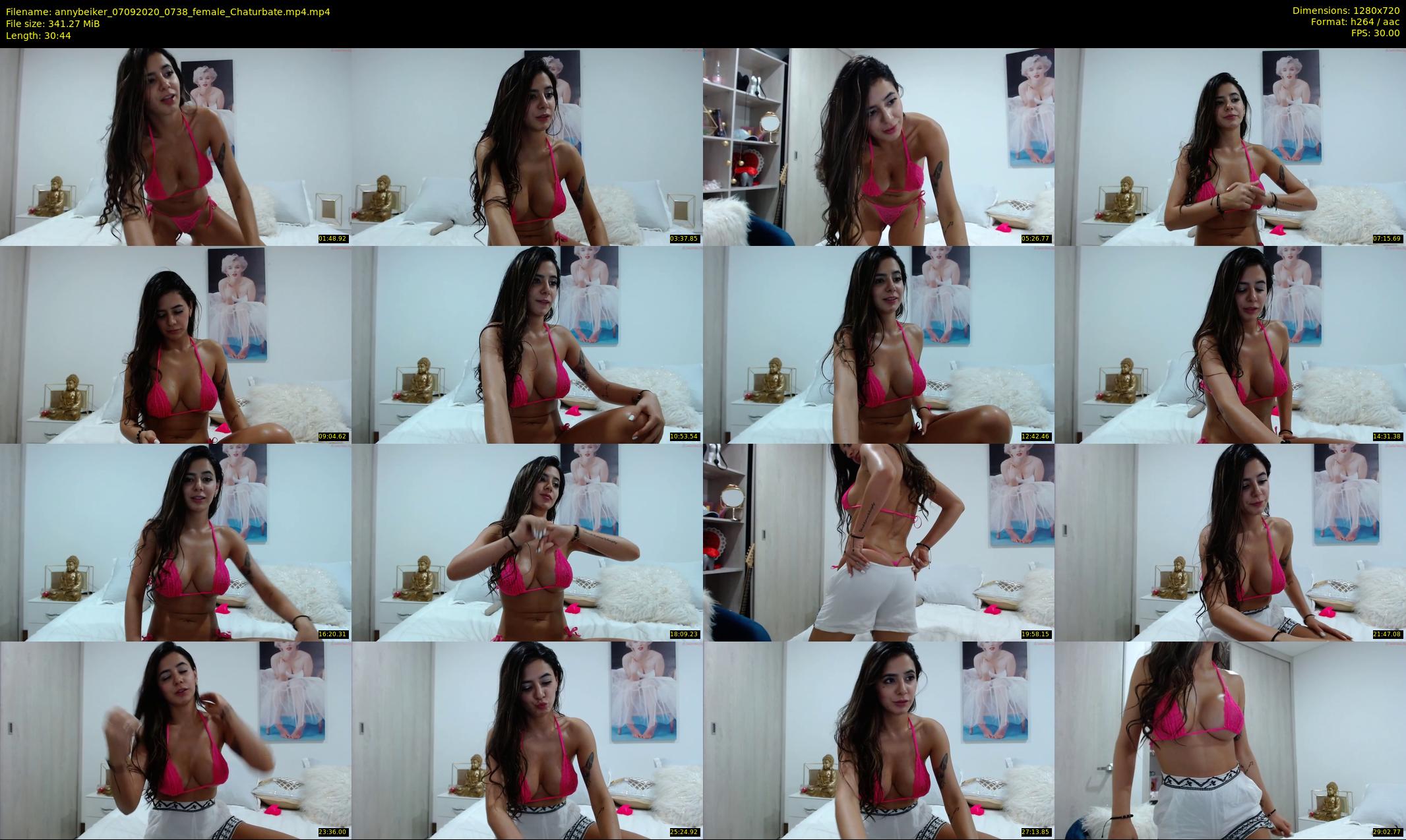 annybeiker — 31 minute Chaturbate female cam show recording, 720p, Sep 7, 2020