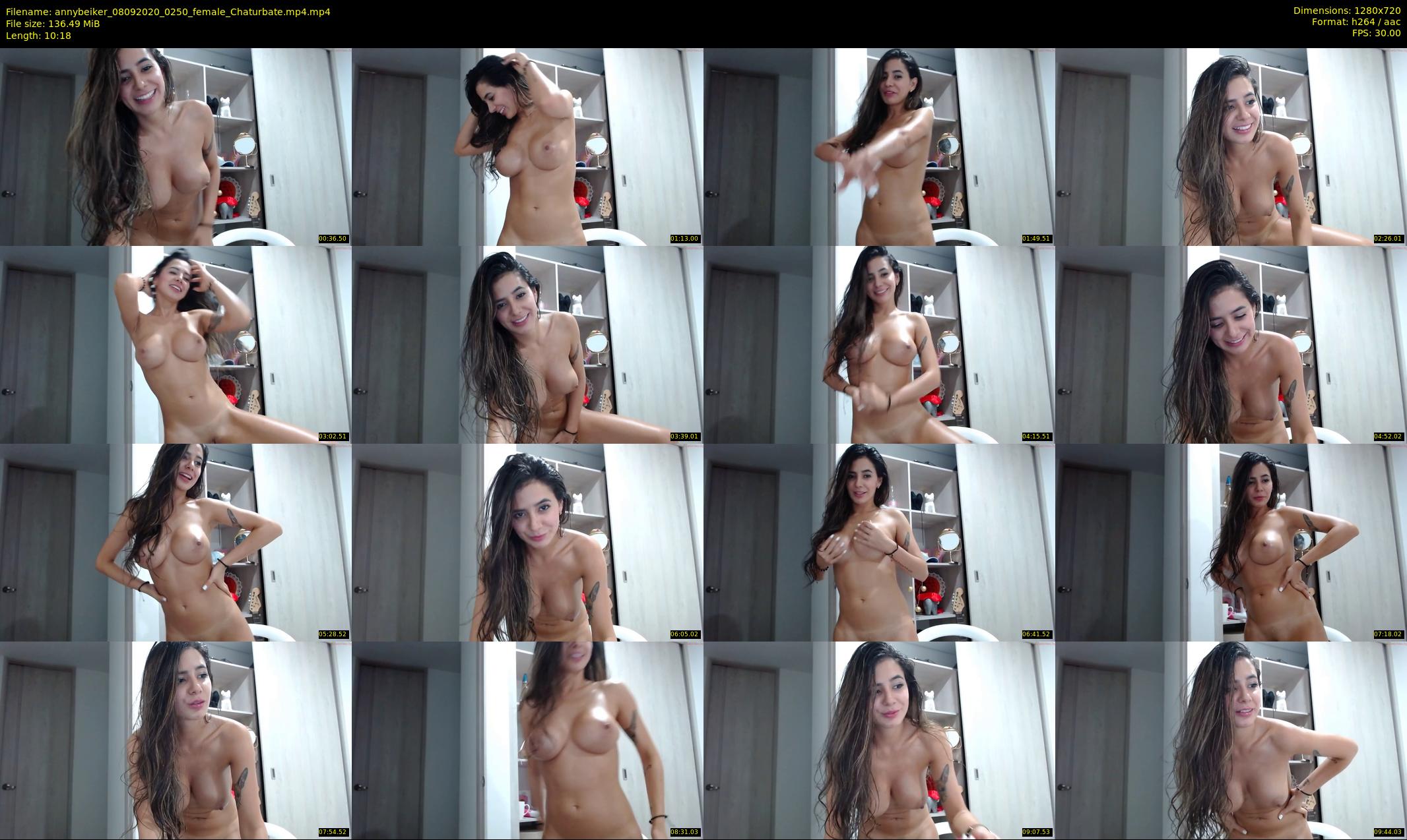 annybeiker — 11 minute Chaturbate female cam show recording, 720p, Sep 8, 2020