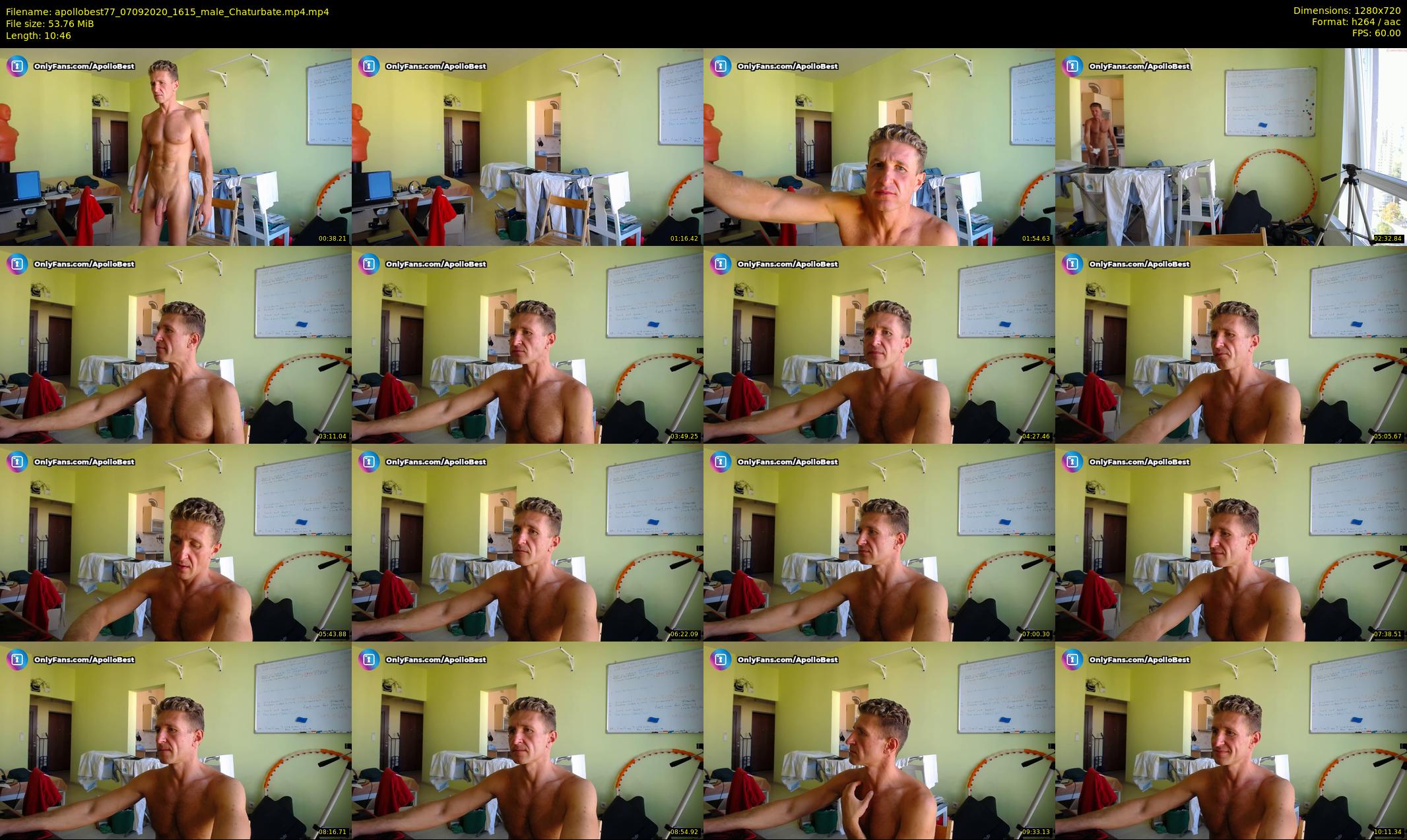 apollobest77 — 11 minute Chaturbate male cam show recording, 720p, Sep 7, 2020