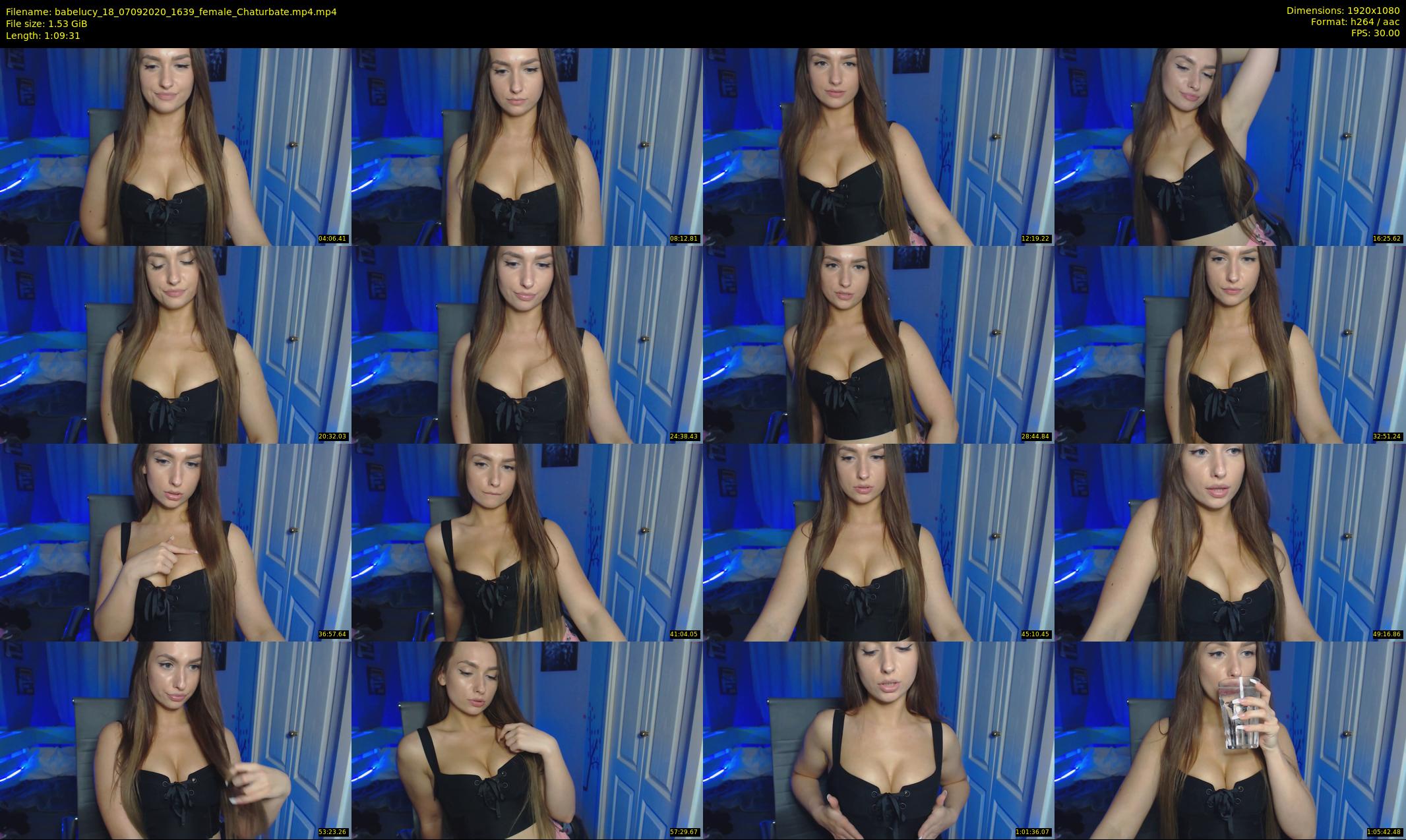 babelucy_18 — 70 minute Chaturbate female cam show recording, 1080p, Sep 7, 2020