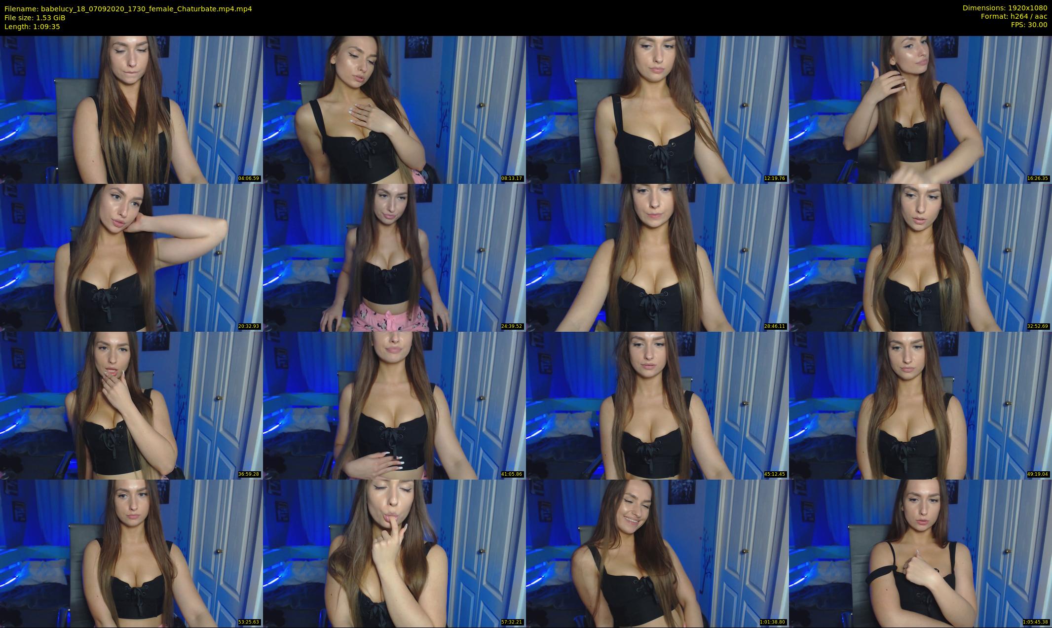 babelucy_18 — 70 minute Chaturbate female cam show recording, 1080p, Sep 7, 2020