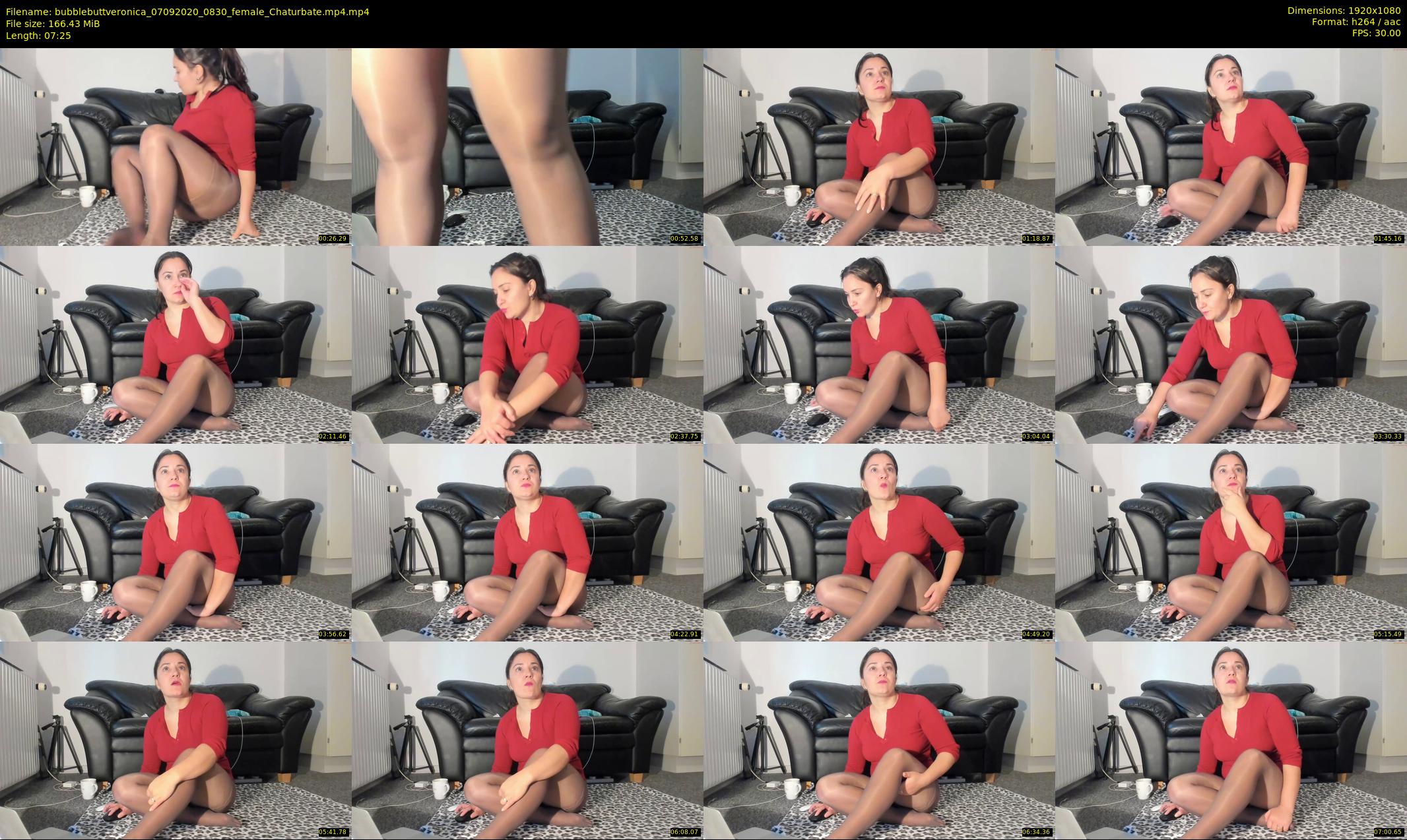 bubblebuttveronica — 8 minute Chaturbate female cam show recording, 1080p, Sep 7, 2020