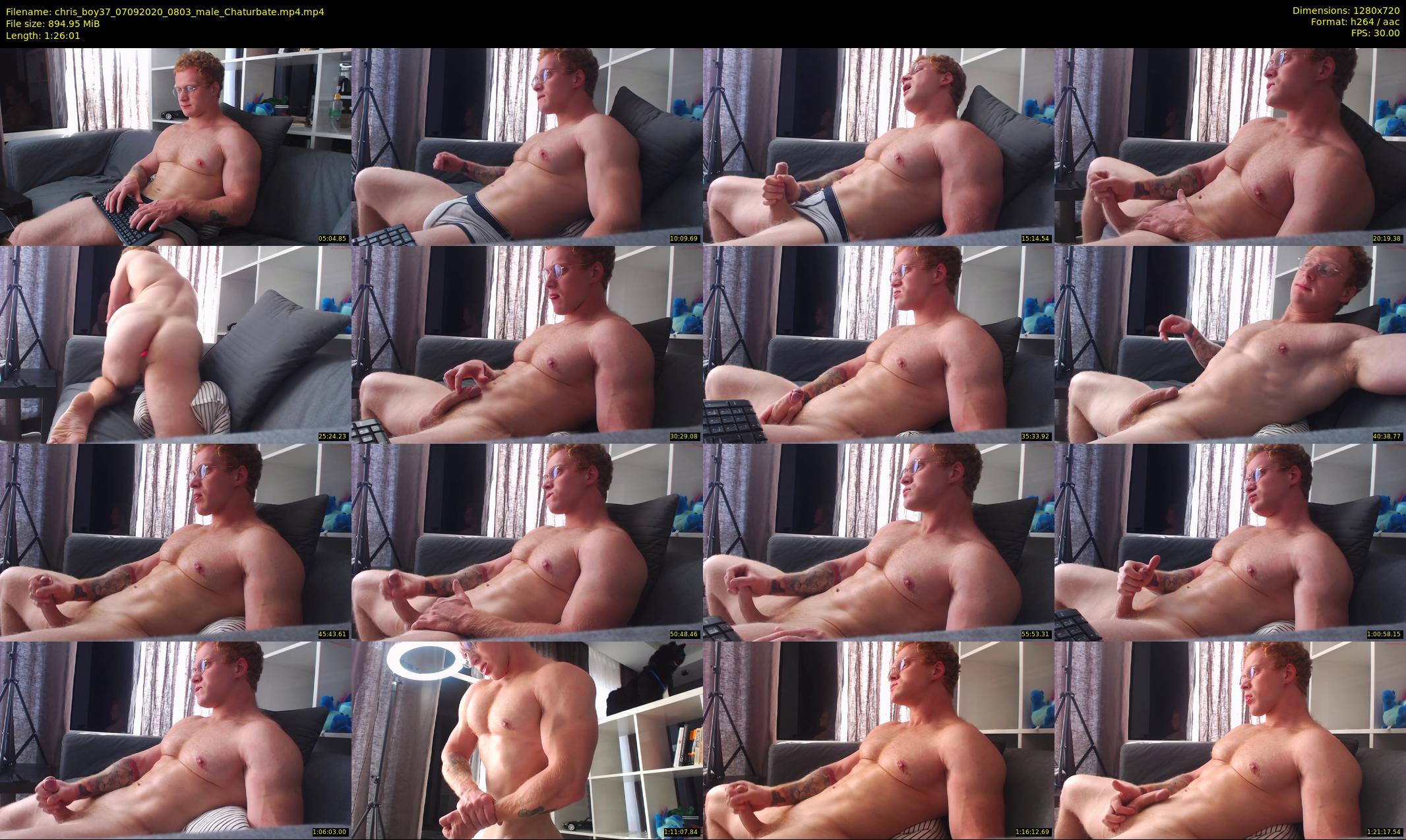 chris_boy37 — 87 minute Chaturbate male cam show recording, 720p, Sep 7, 2020