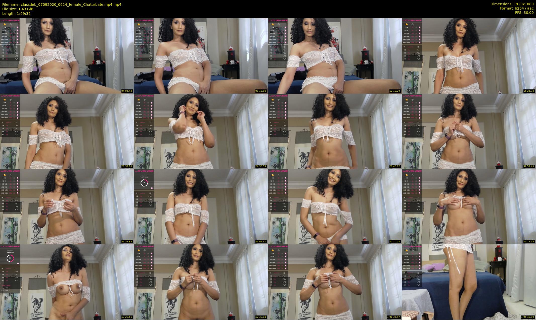 classdeb — 70 minute Chaturbate female cam show recording, 1080p, Sep 7, 2020