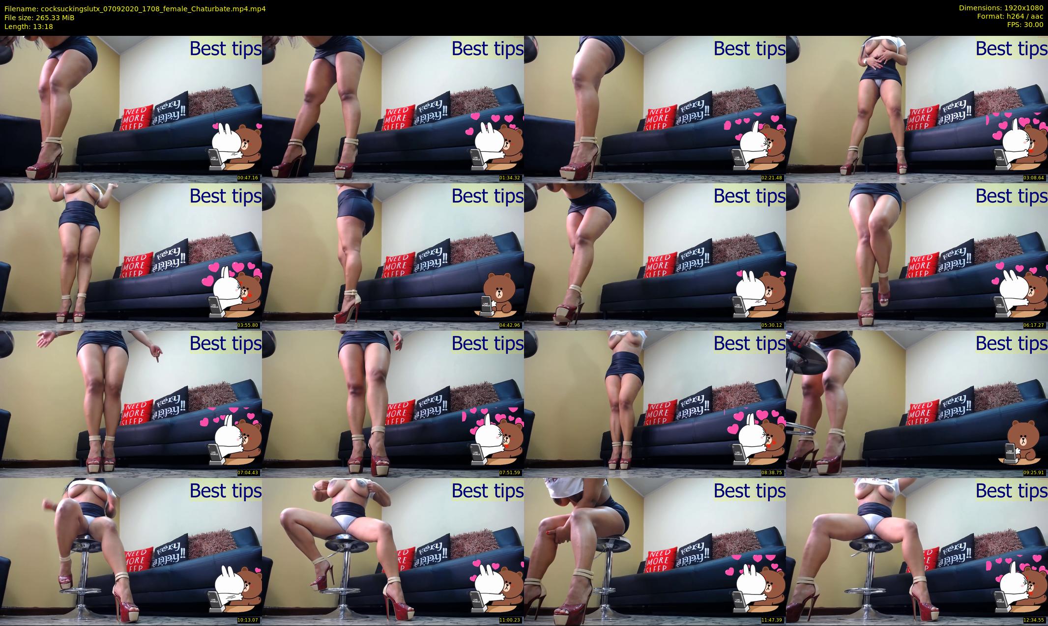 cocksuckingslutx — 14 minute Chaturbate female cam show recording, 1080p, Sep 7, 2020