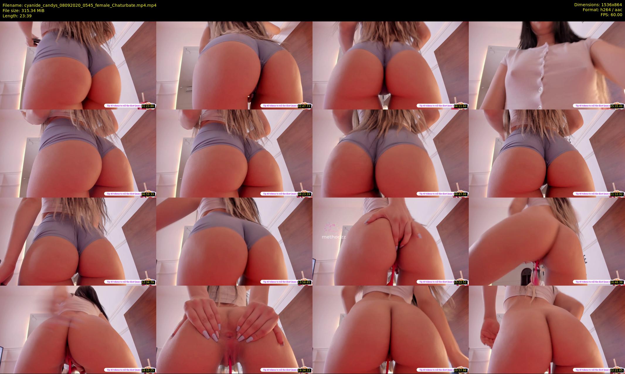 cyanide_candys — 24 minute Chaturbate female cam show recording, 720p, Sep 8, 2020