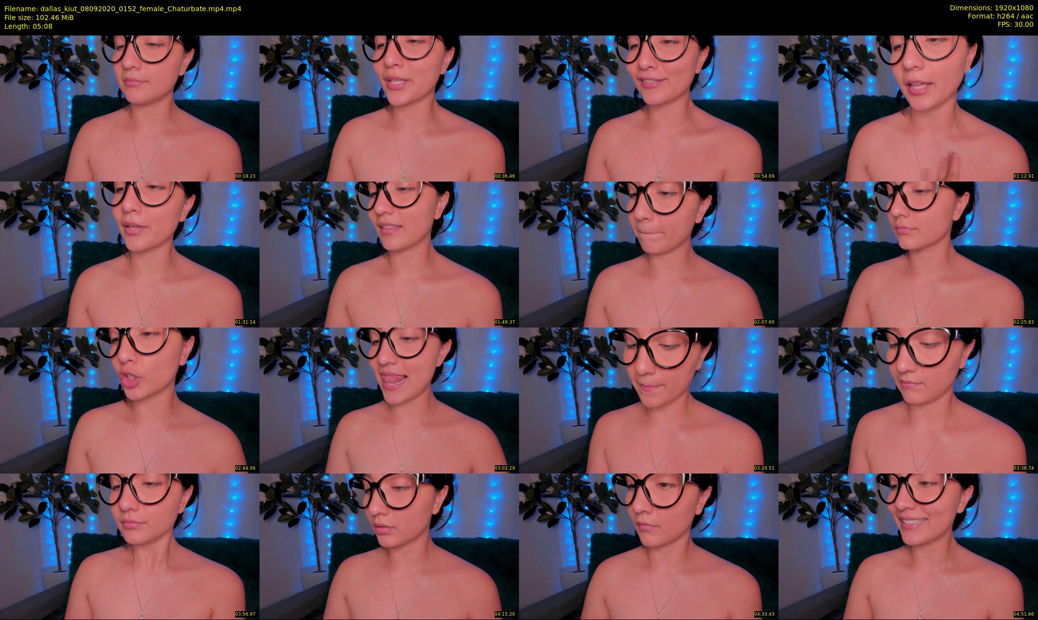 dallas_kiut — 6 minute Chaturbate female cam show recording, 1080p, Sep 8, 2020