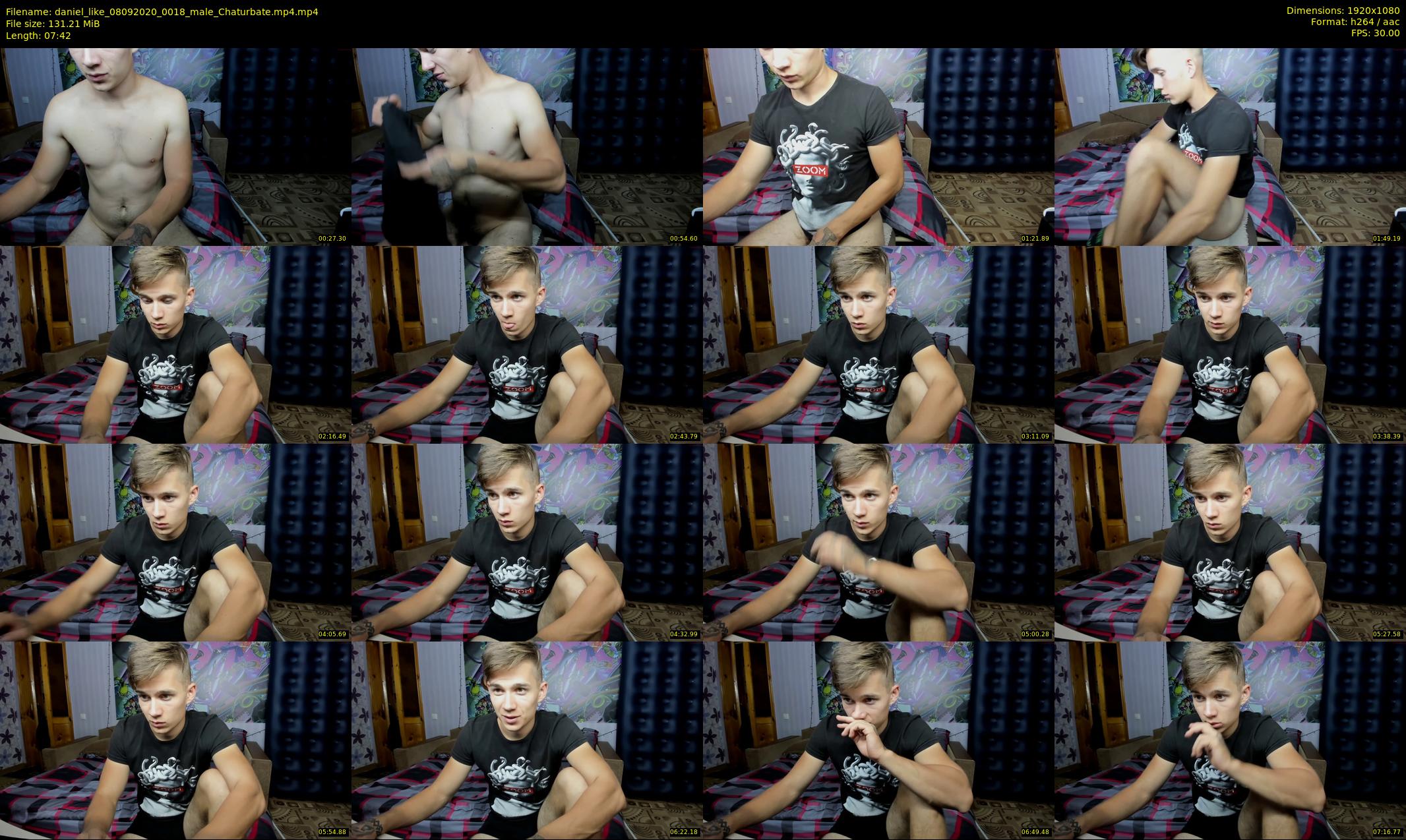 daniel_like — 8 minute Chaturbate male cam show recording, 1080p, Sep 8, 2020