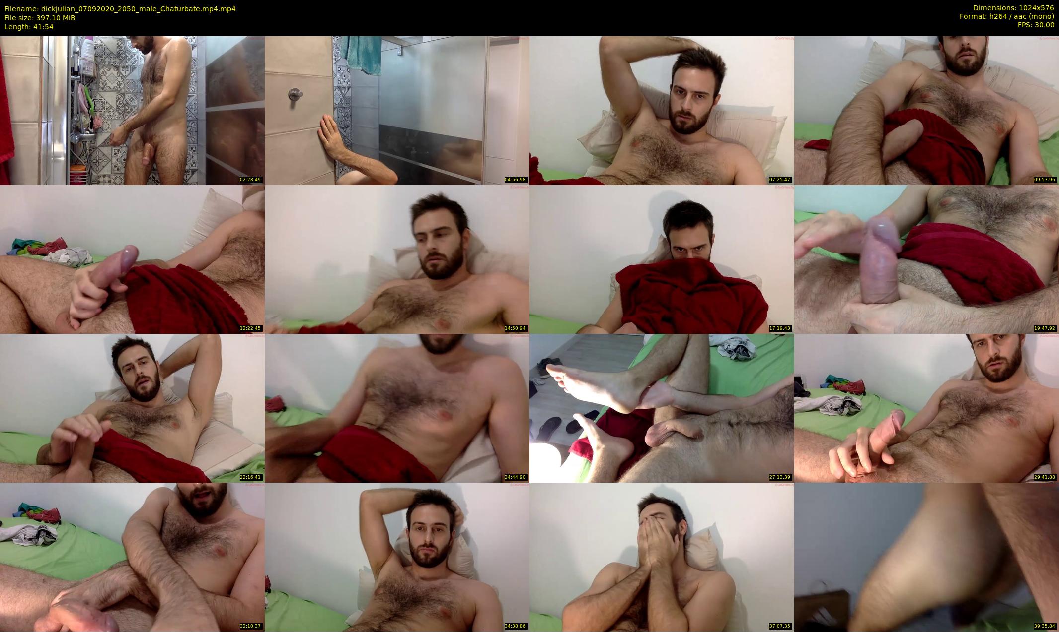 dickjulian — 42 minute Chaturbate male cam show recording, 480p, Sep 7, 2020