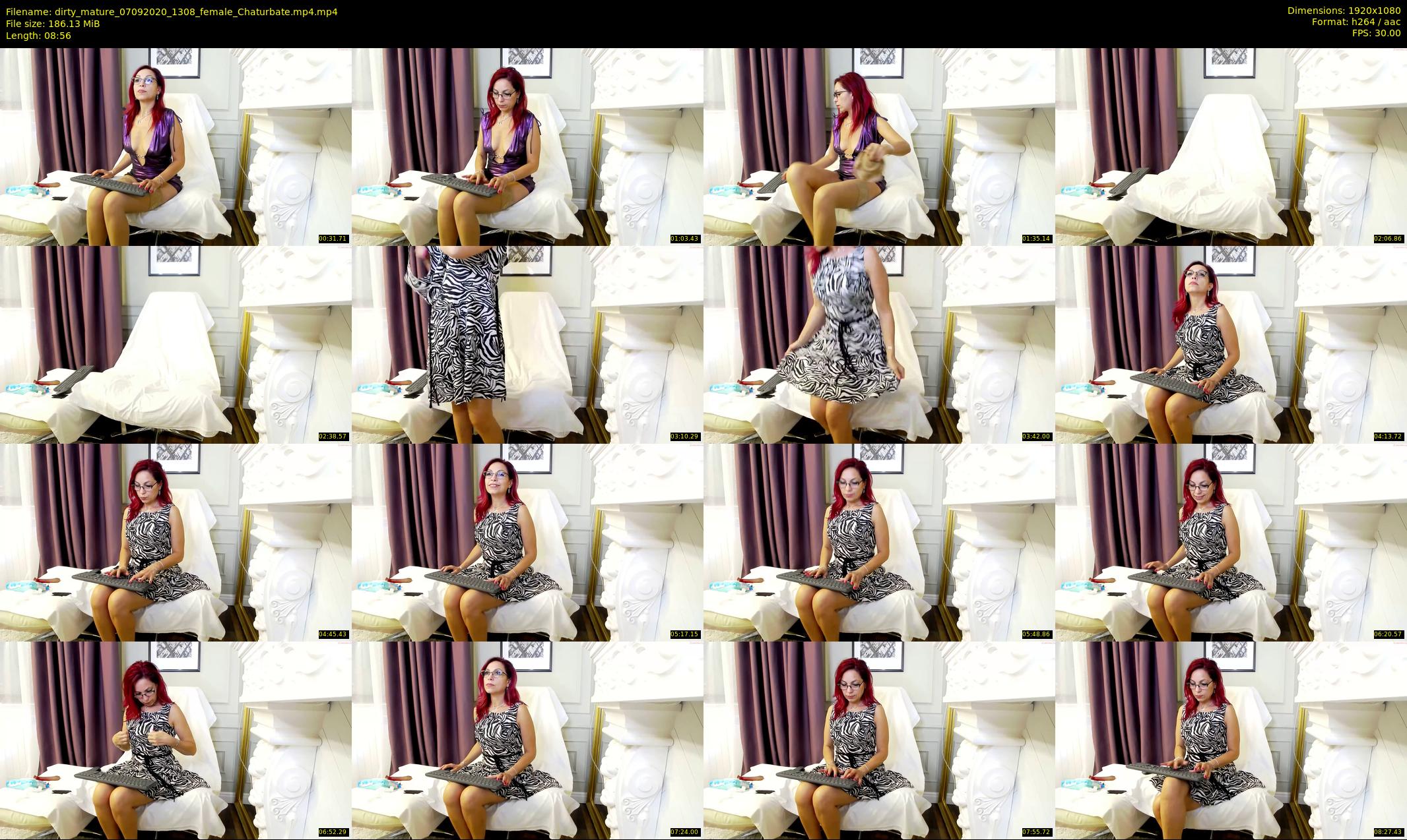 dirty_mature — 9 minute Chaturbate female cam show recording, 1080p, Sep 7, 2020