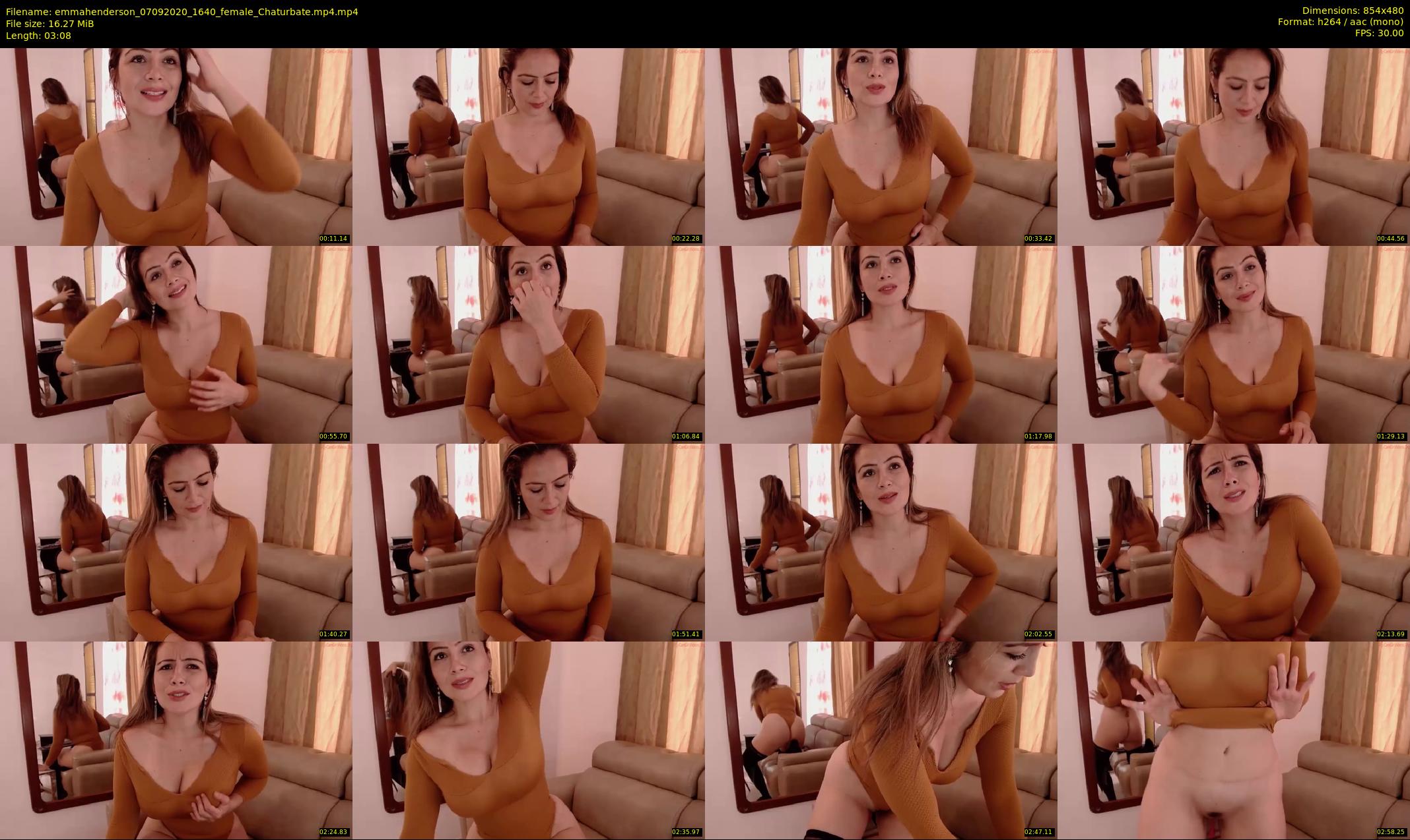 emmahenderson — 4 minute Chaturbate female cam show recording, 480p, Sep 7, 2020