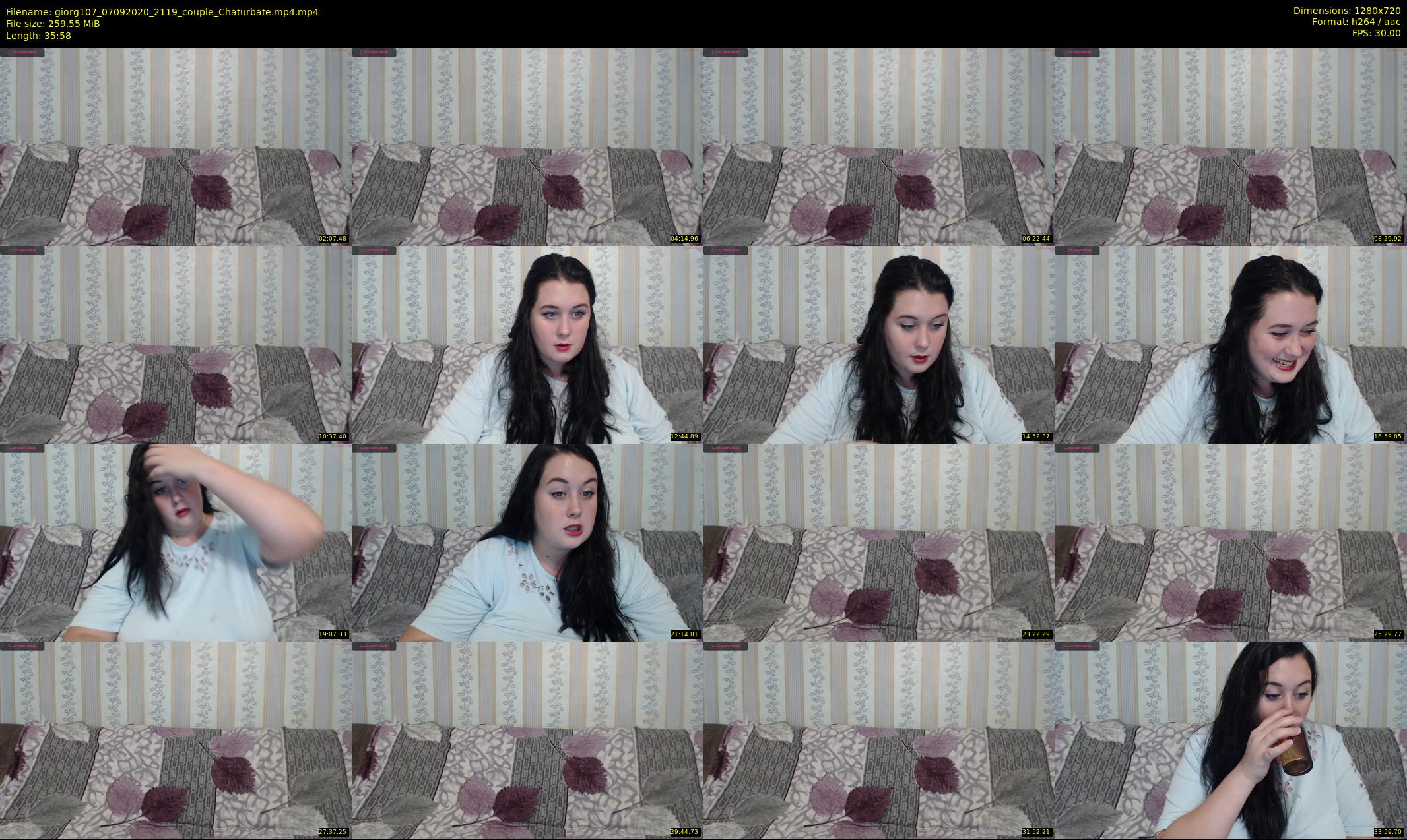giorg107 — 36 minute Chaturbate couple cam show recording, 720p, Sep 7, 2020