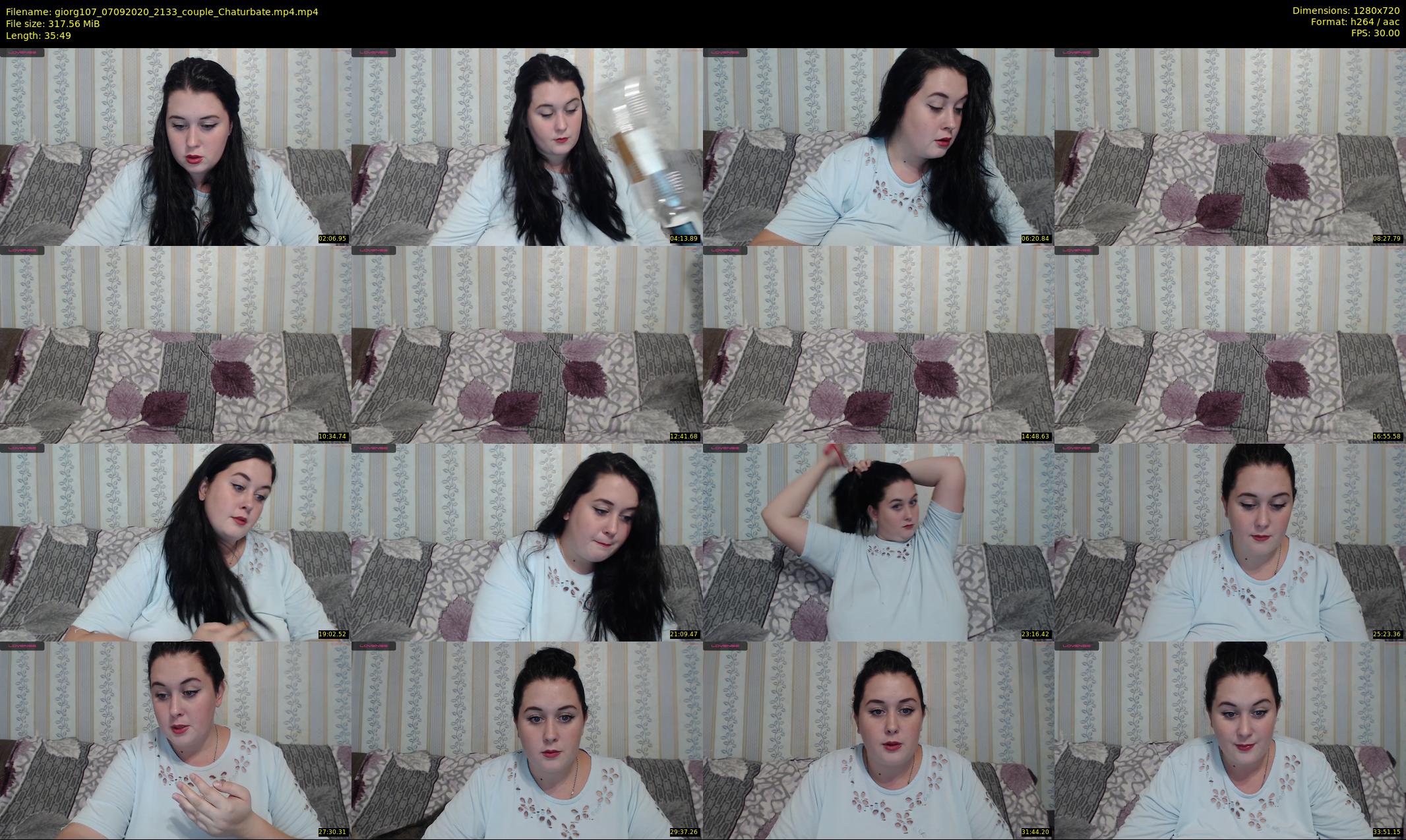 giorg107 — 36 minute Chaturbate couple cam show recording, 720p, Sep 7, 2020