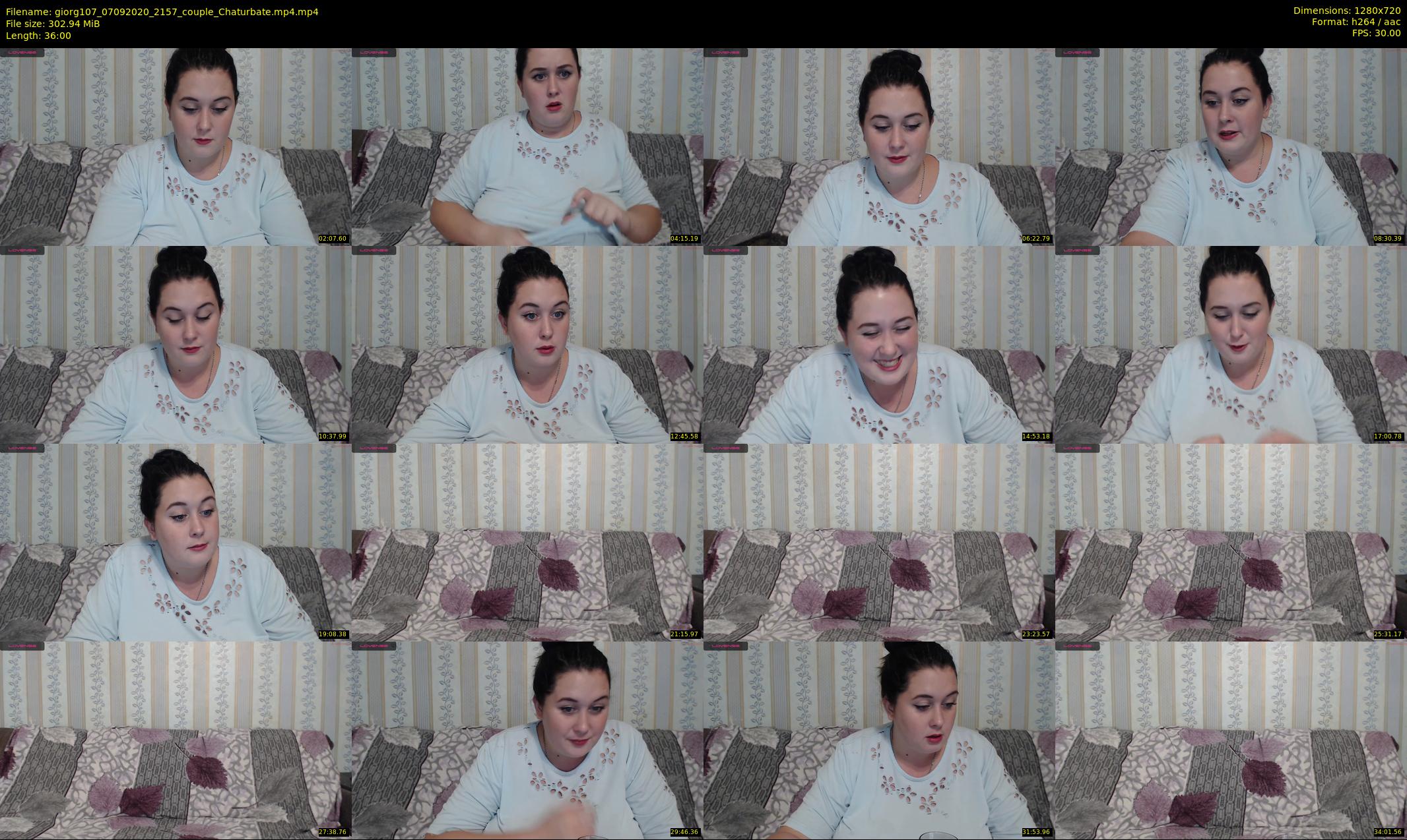 giorg107 — 36 minute Chaturbate couple cam show recording, 720p, Sep 7, 2020