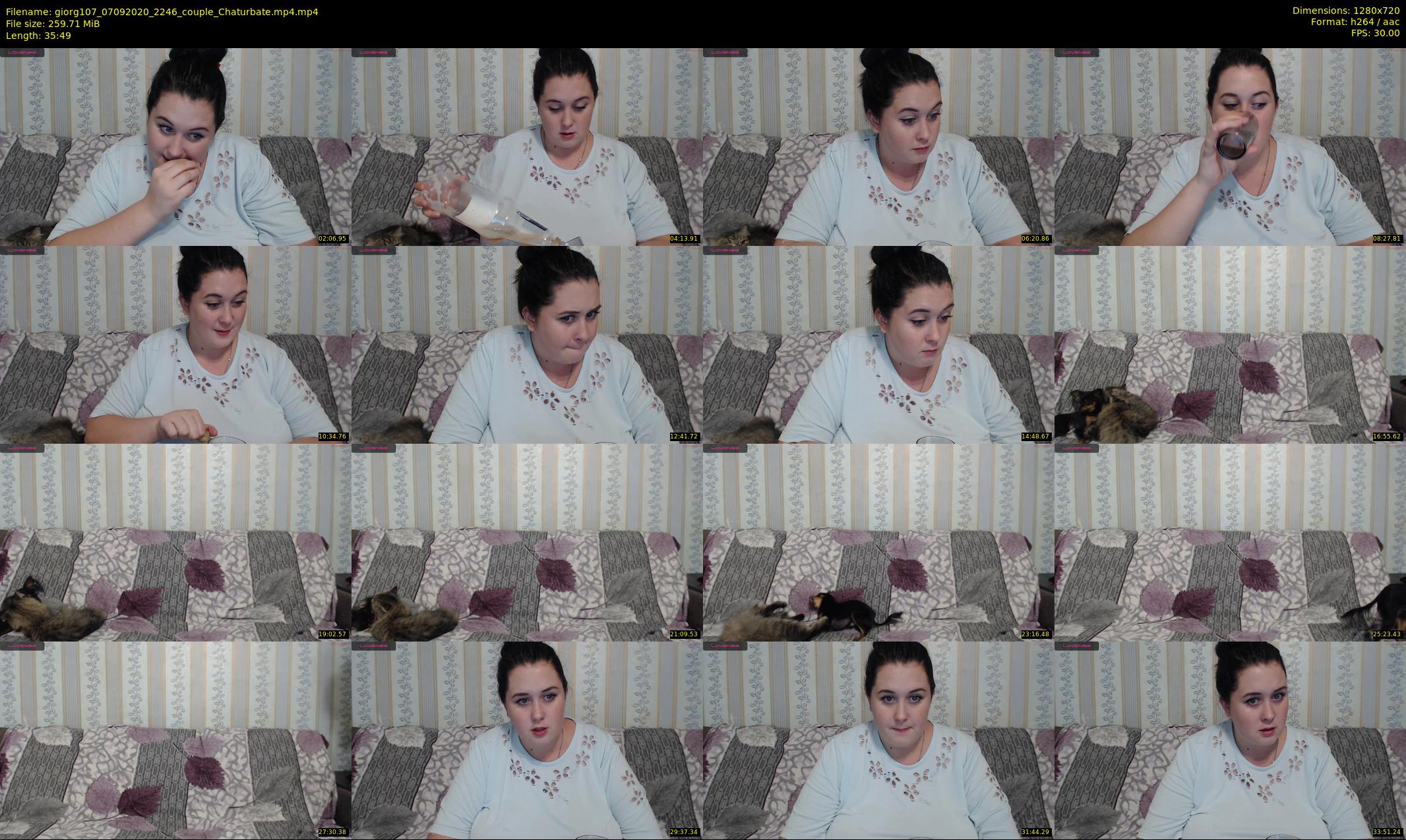 giorg107 — 36 minute Chaturbate couple cam show recording, 720p, Sep 7, 2020
