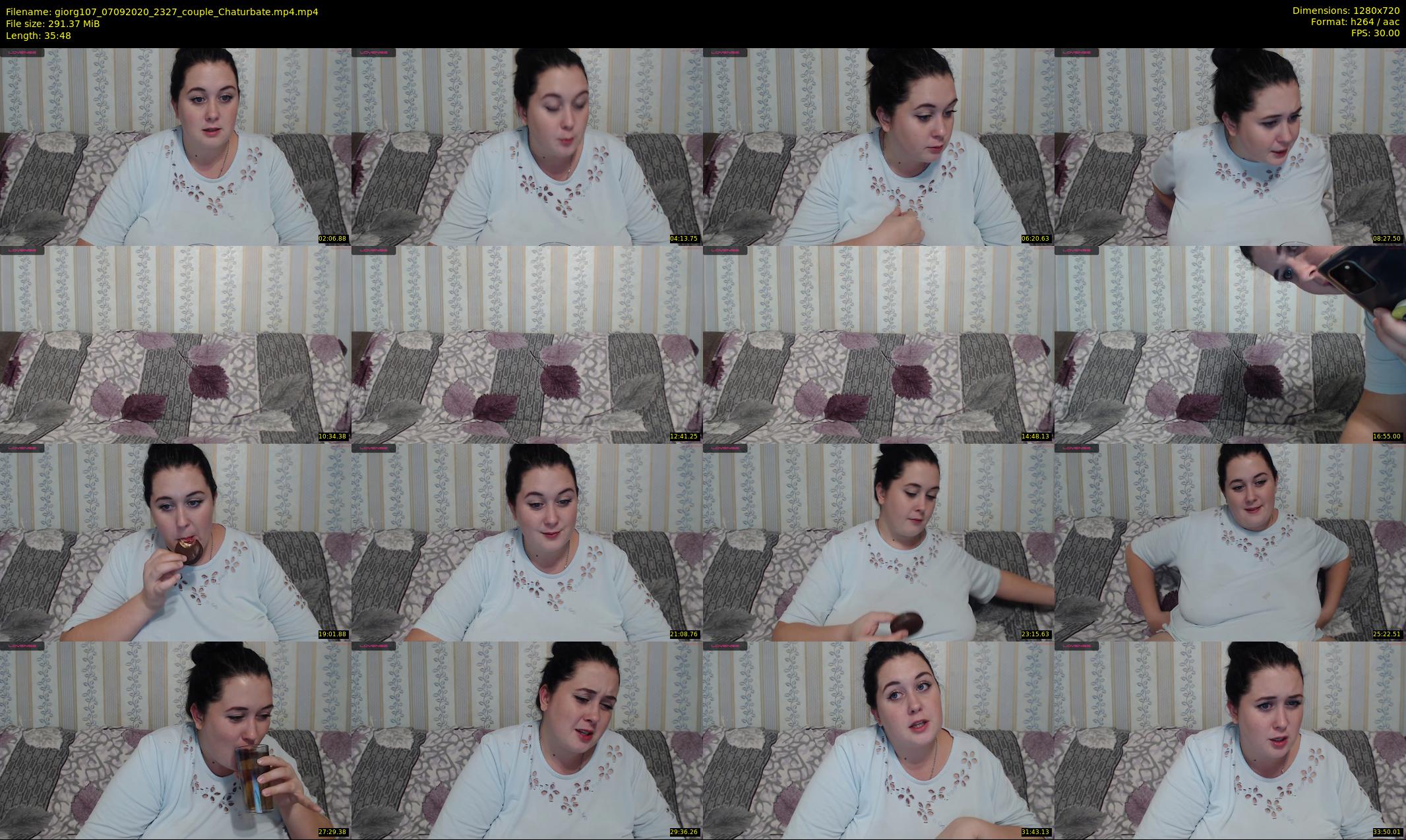 giorg107 — 36 minute Chaturbate couple cam show recording, 720p, Sep 7, 2020
