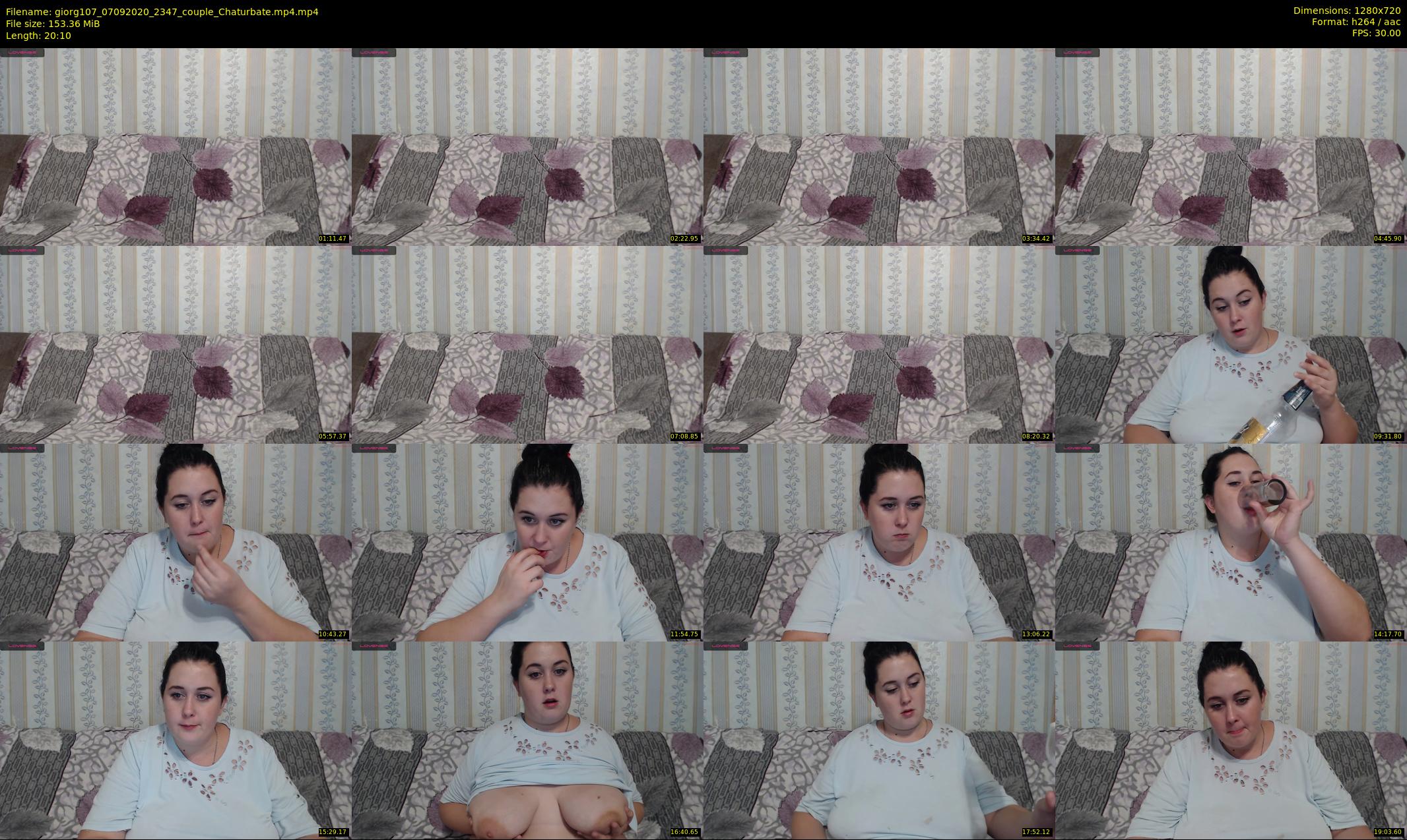 giorg107 — 21 minute Chaturbate couple cam show recording, 720p, Sep 7, 2020