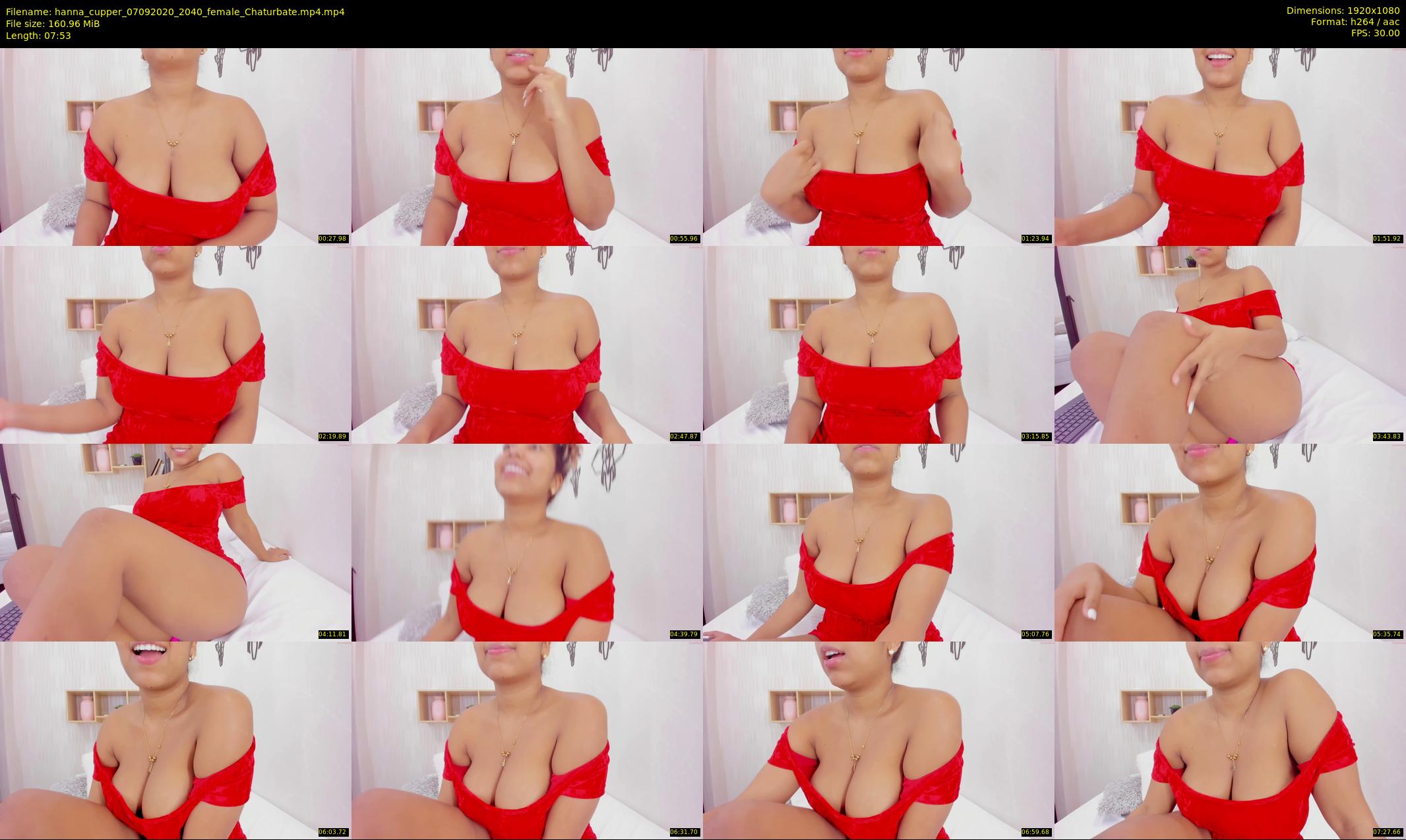 hanna_cupper — 8 minute Chaturbate female cam show recording, 1080p, Sep 7, 2020