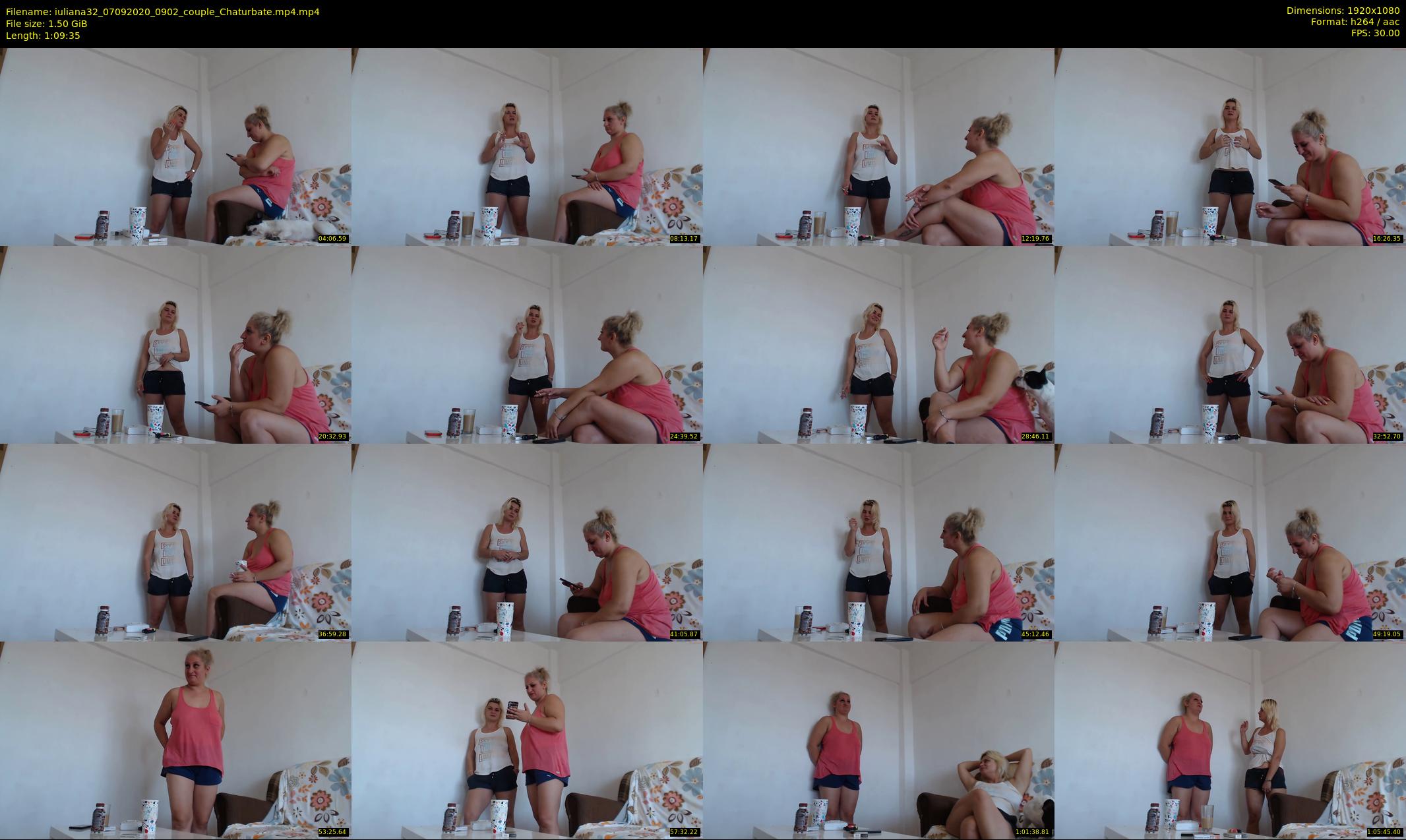 iuliana32 — 70 minute Chaturbate couple cam show recording, 1080p, Sep 7, 2020