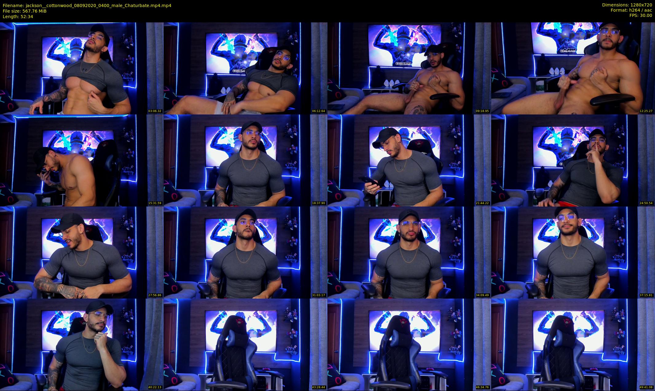 jackson__cottonwood — 53 minute Chaturbate male cam show recording, 720p, Sep 8, 2020
