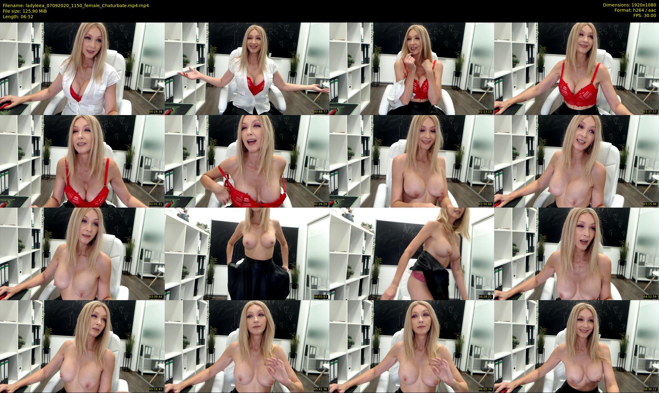 ladyleea — 7 minute Chaturbate female cam show recording, 1080p, Sep 7, 2020