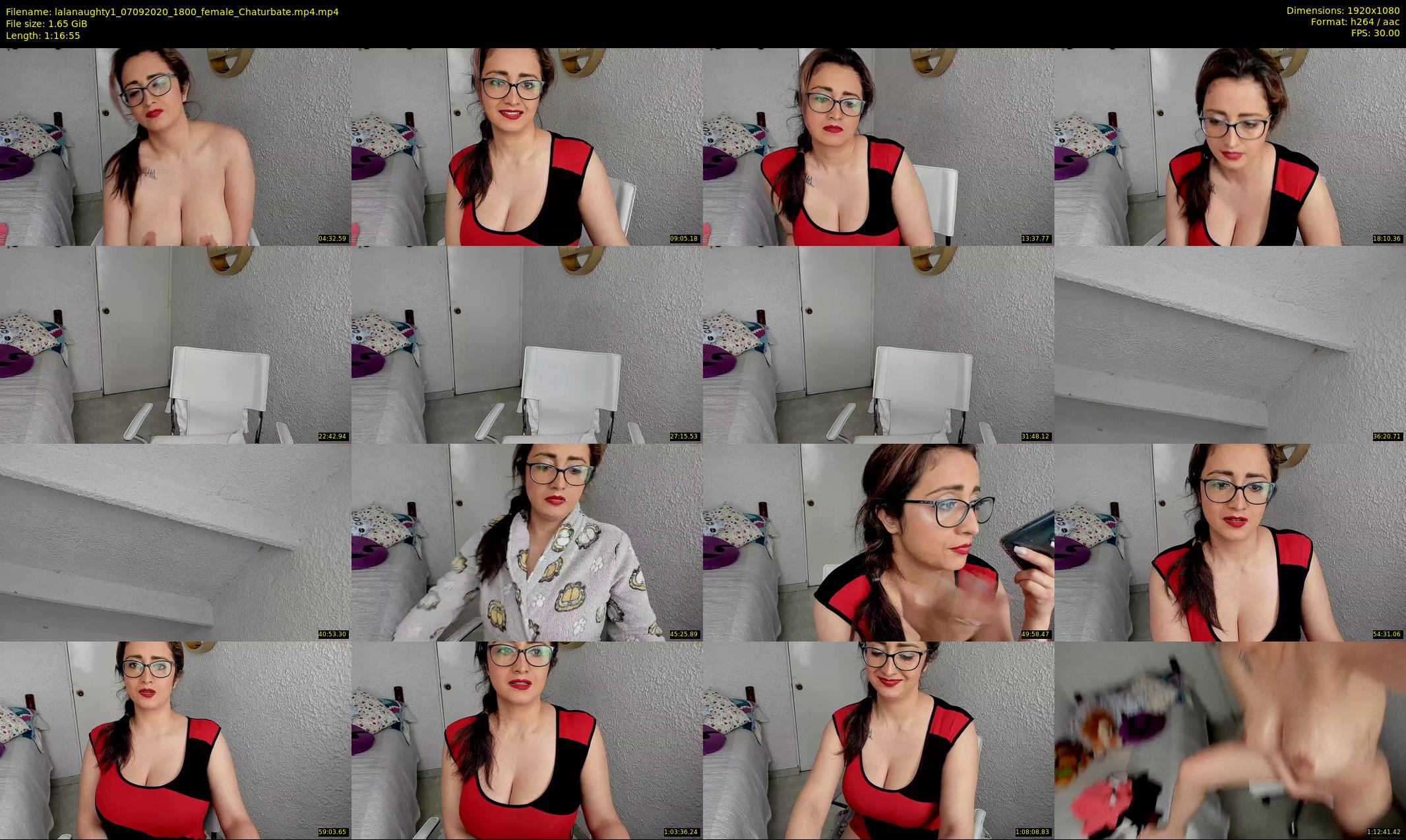 lalanaughty1 — 77 minute Chaturbate female cam show recording, 1080p, Sep 7, 2020