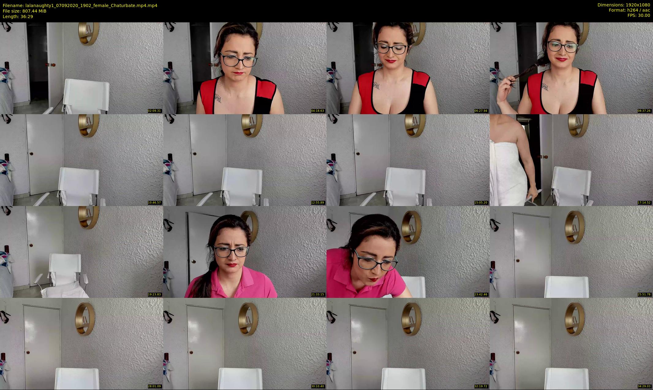 lalanaughty1 — 37 minute Chaturbate female cam show recording, 1080p, Sep 7, 2020