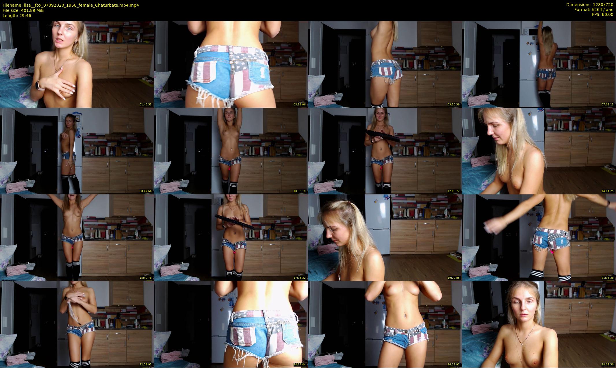 lisa__fox — 30 minute Chaturbate female cam show recording, 720p, Sep 7, 2020