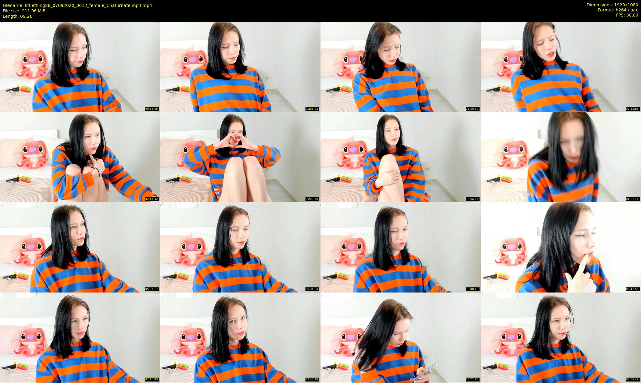littlething88 — 10 minute Chaturbate female cam show recording, 1080p, Sep 7, 2020