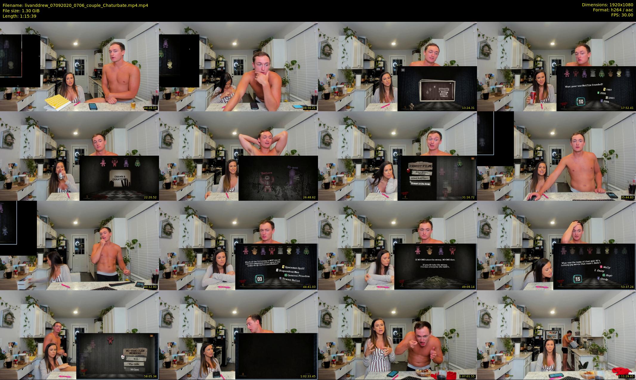 livanddrew — 76 minute Chaturbate couple cam show recording, 1080p, Sep 7, 2020