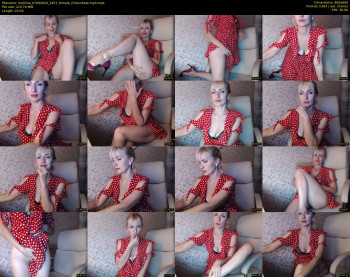 mallinia — 21 minute Chaturbate female cam show recording, 480p, Sep 7, 2020